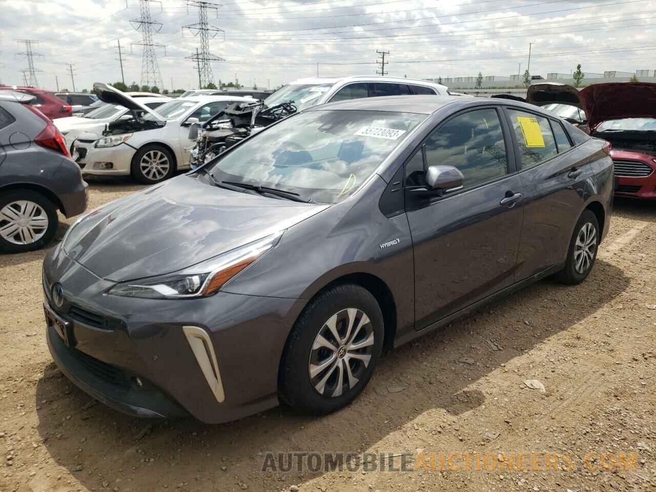 JTDL9MFU5M3029244 TOYOTA PRIUS 2021