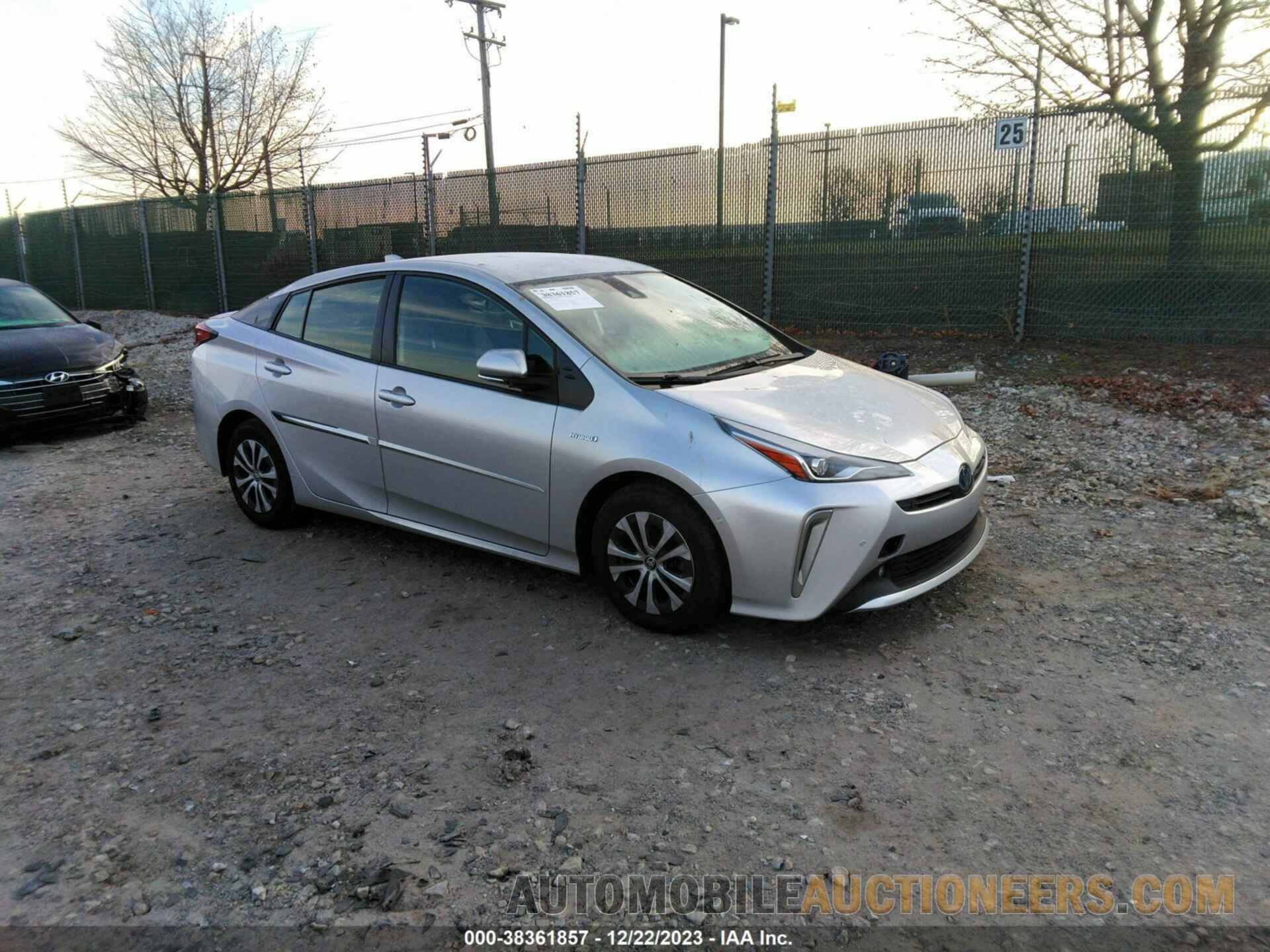 JTDL9MFU5N3033103 TOYOTA PRIUS 2022