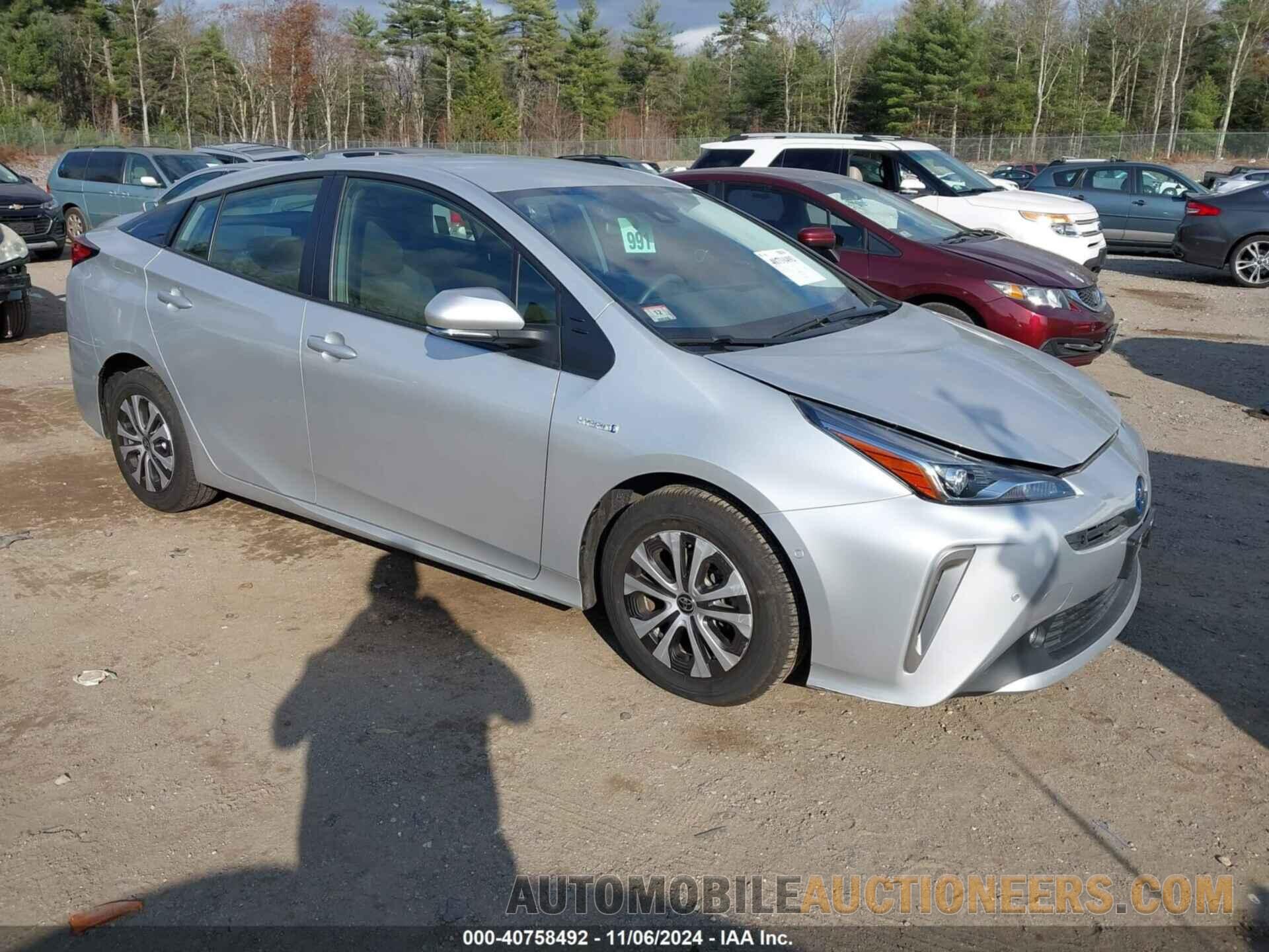 JTDL9MFU5N3034199 TOYOTA PRIUS 2022