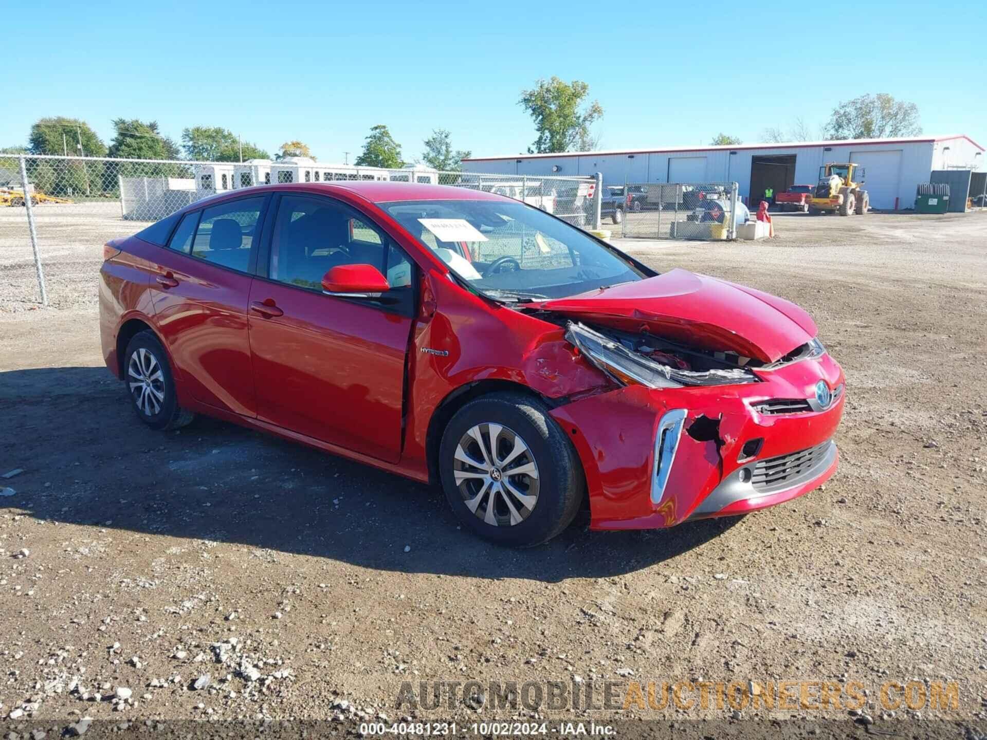 JTDL9MFU5N3035417 TOYOTA PRIUS 2022