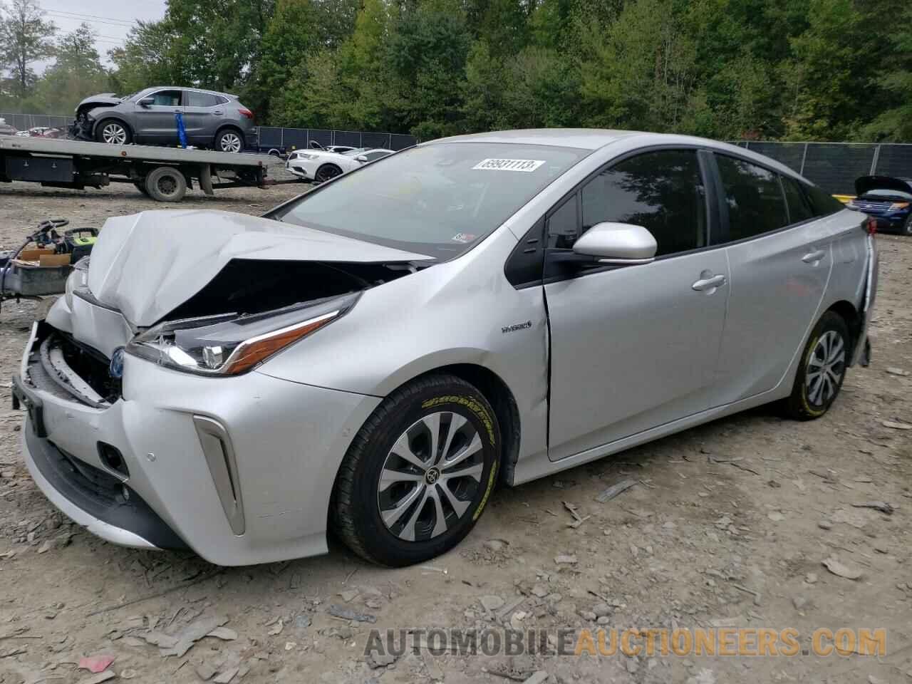 JTDL9MFU6M3023758 TOYOTA PRIUS 2021