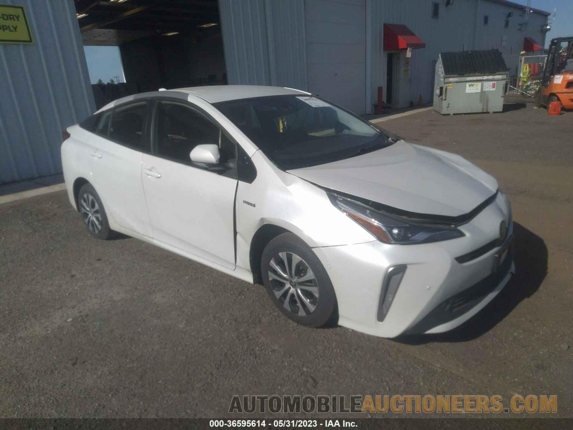 JTDL9MFU6M3024487 TOYOTA PRIUS 2021