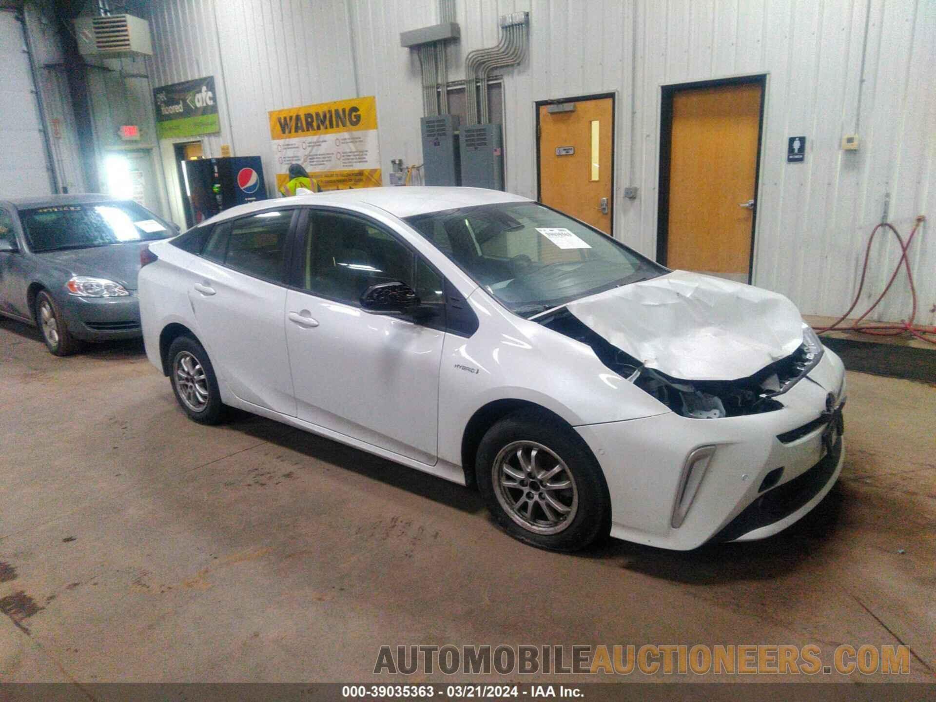 JTDL9MFU6M3025882 TOYOTA PRIUS 2021