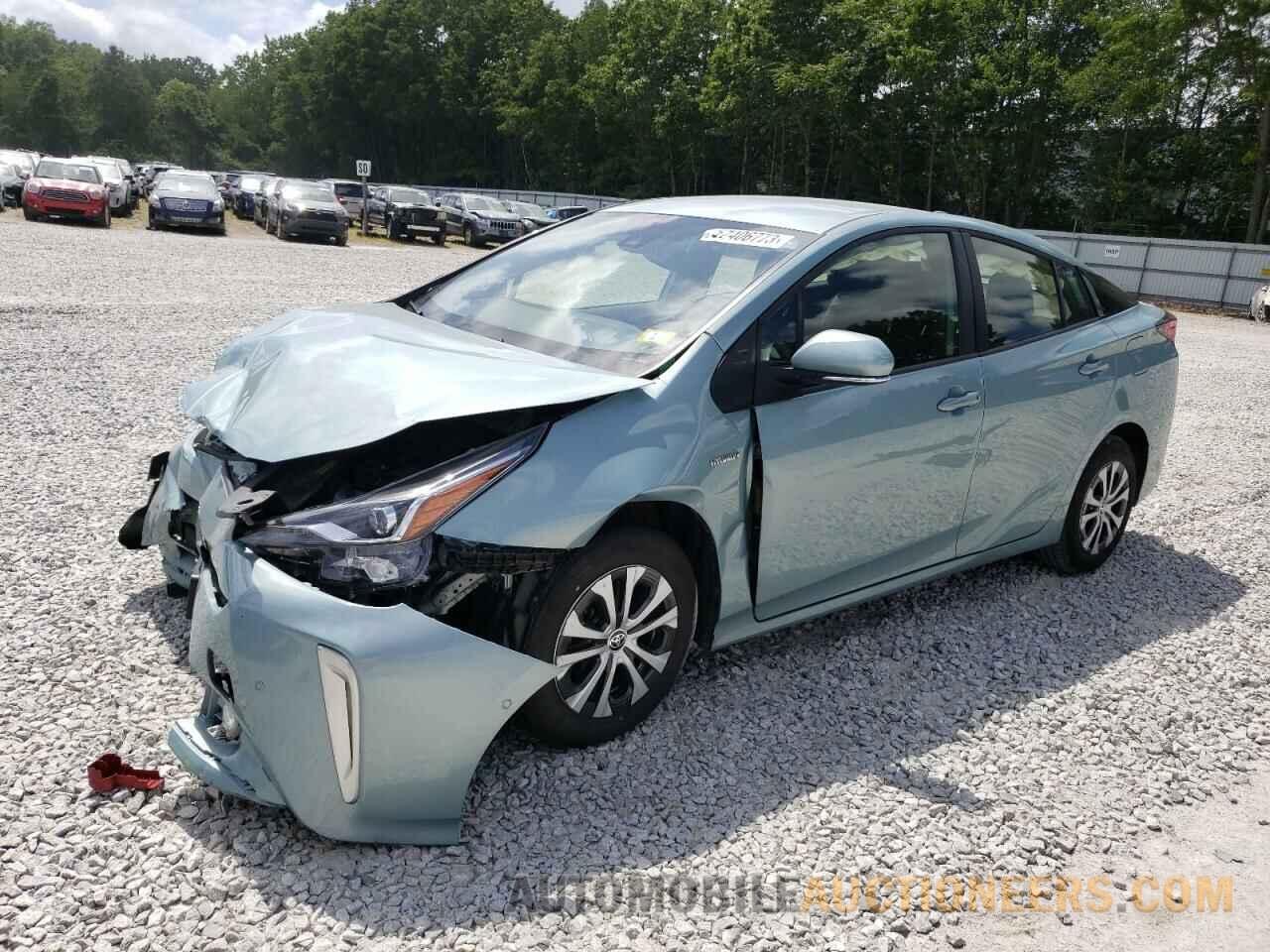 JTDL9MFU6M3026806 TOYOTA PRIUS 2021