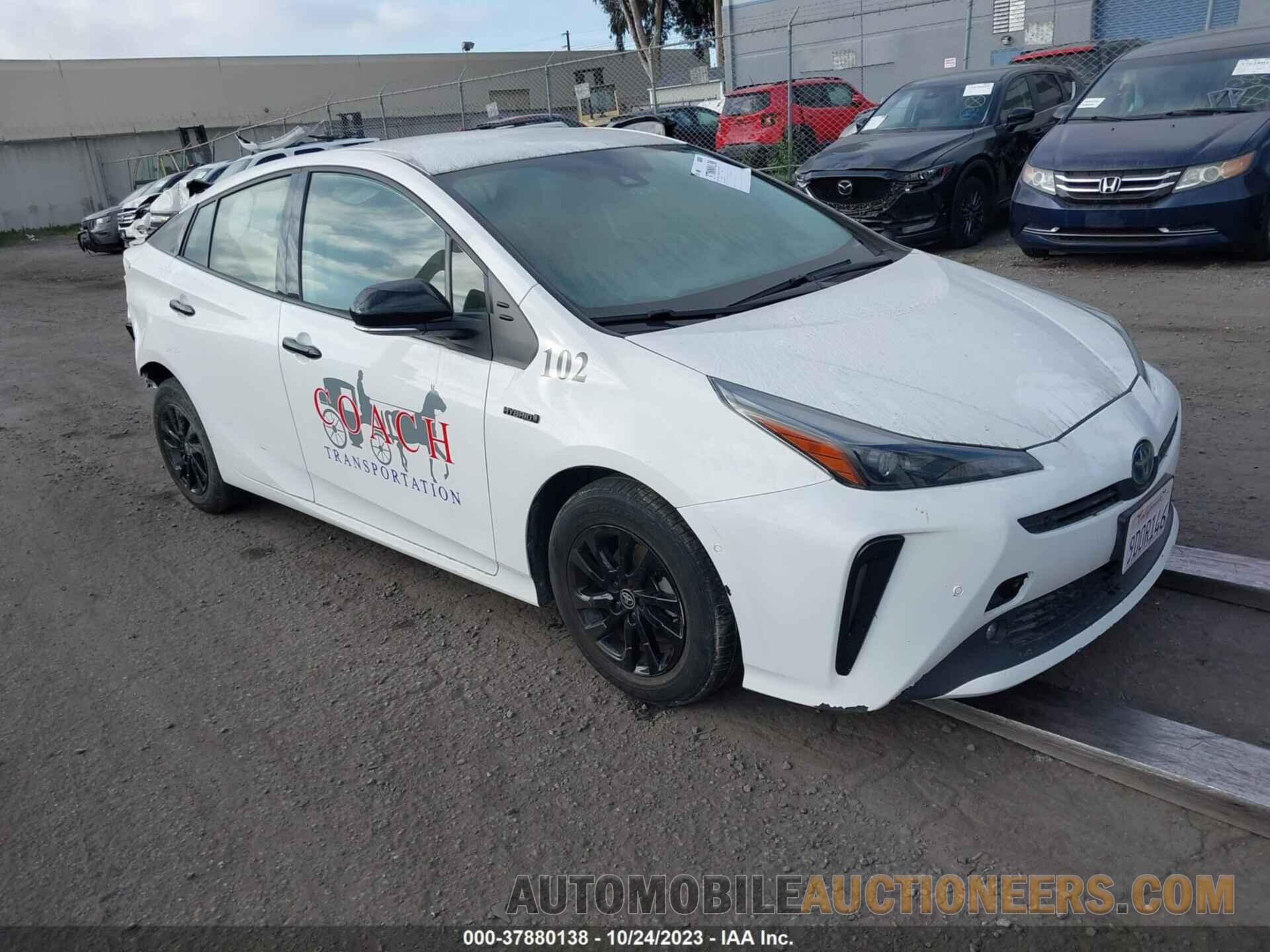 JTDL9MFU6N3035197 TOYOTA PRIUS 2022