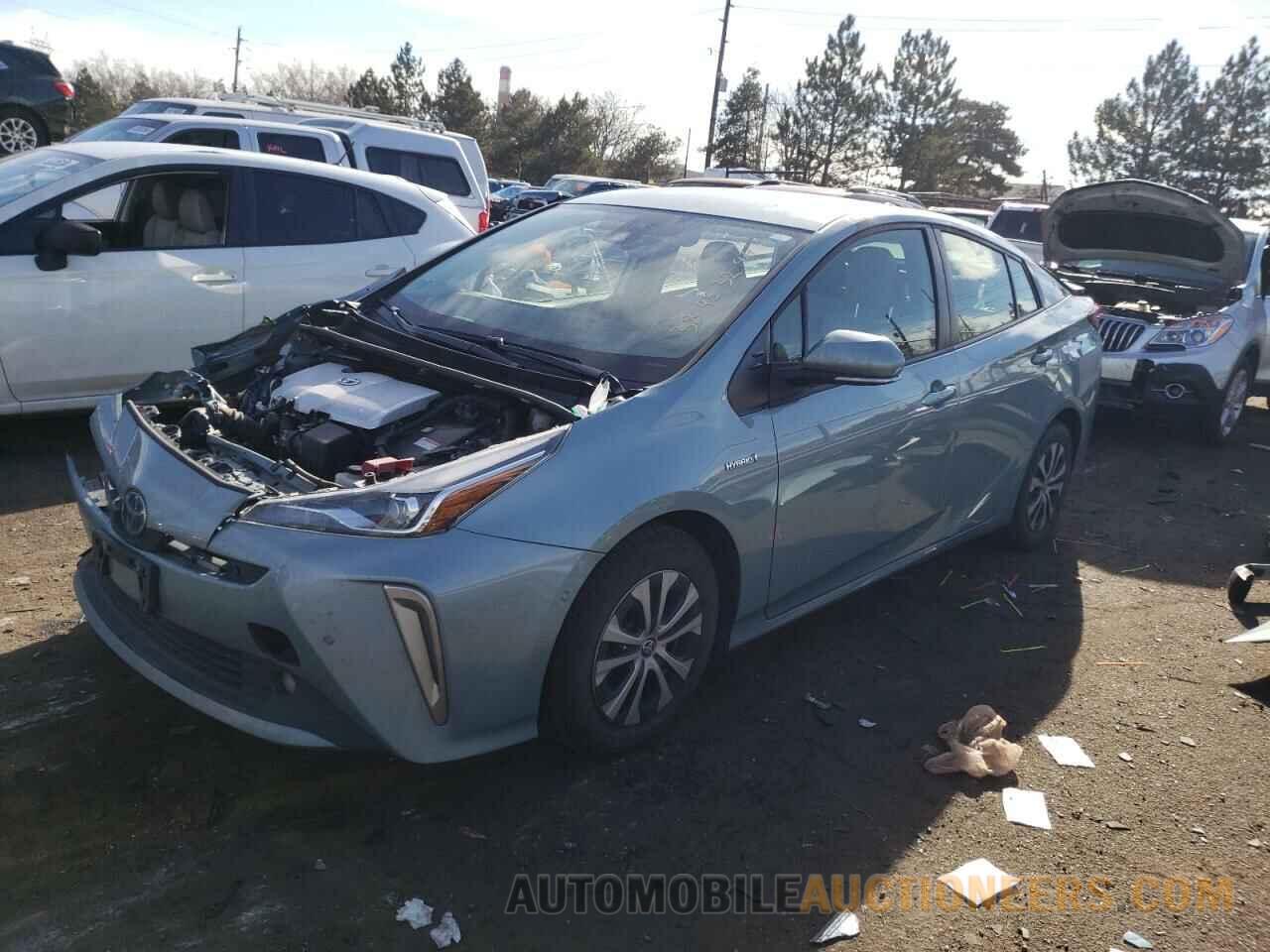 JTDL9MFU7M3030511 TOYOTA PRIUS 2021