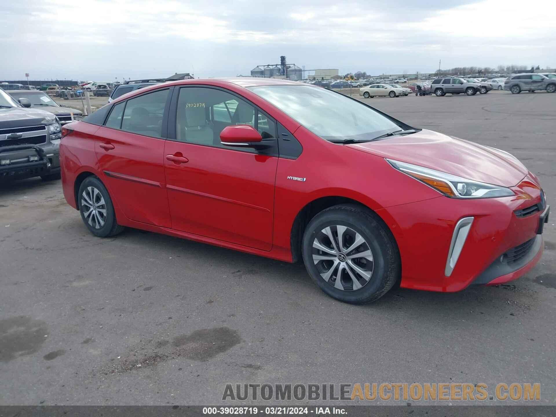 JTDL9MFU7N3038318 TOYOTA PRIUS 2022