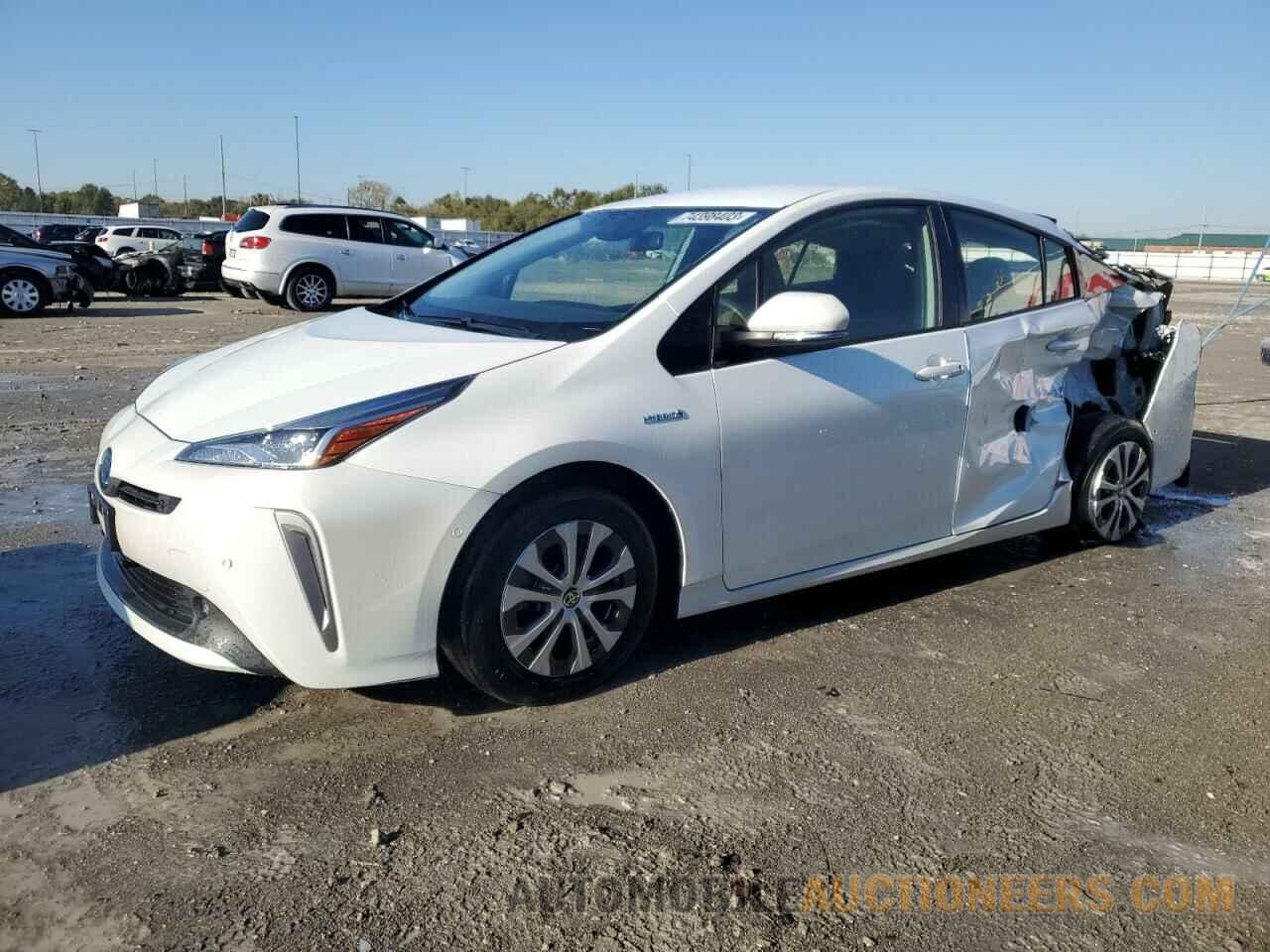 JTDL9MFU8M3023020 TOYOTA PRIUS 2021