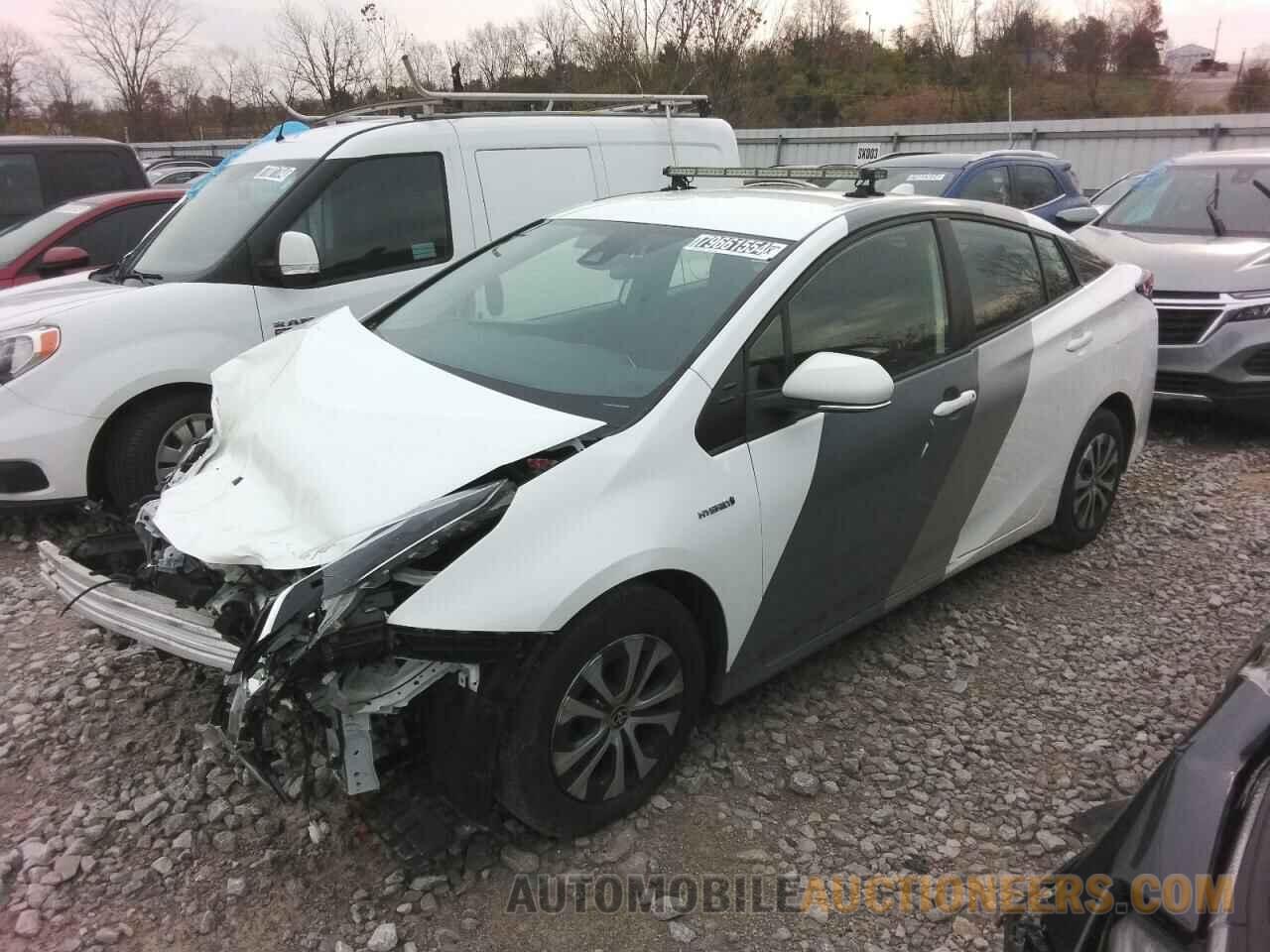 JTDL9MFU8M3023437 TOYOTA PRIUS 2021