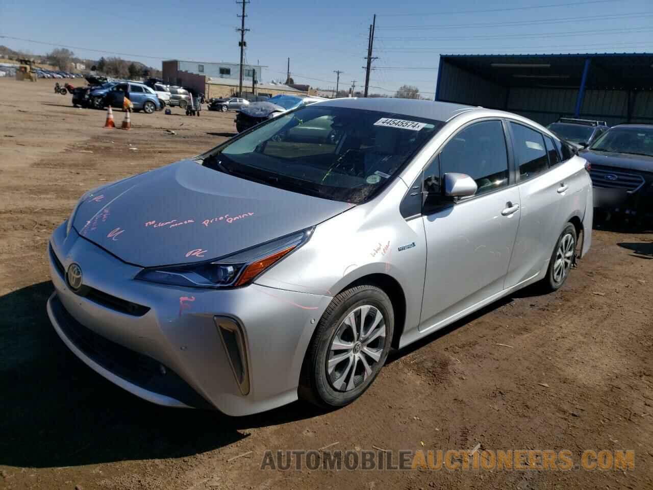 JTDL9MFU8M3025964 TOYOTA PRIUS 2021