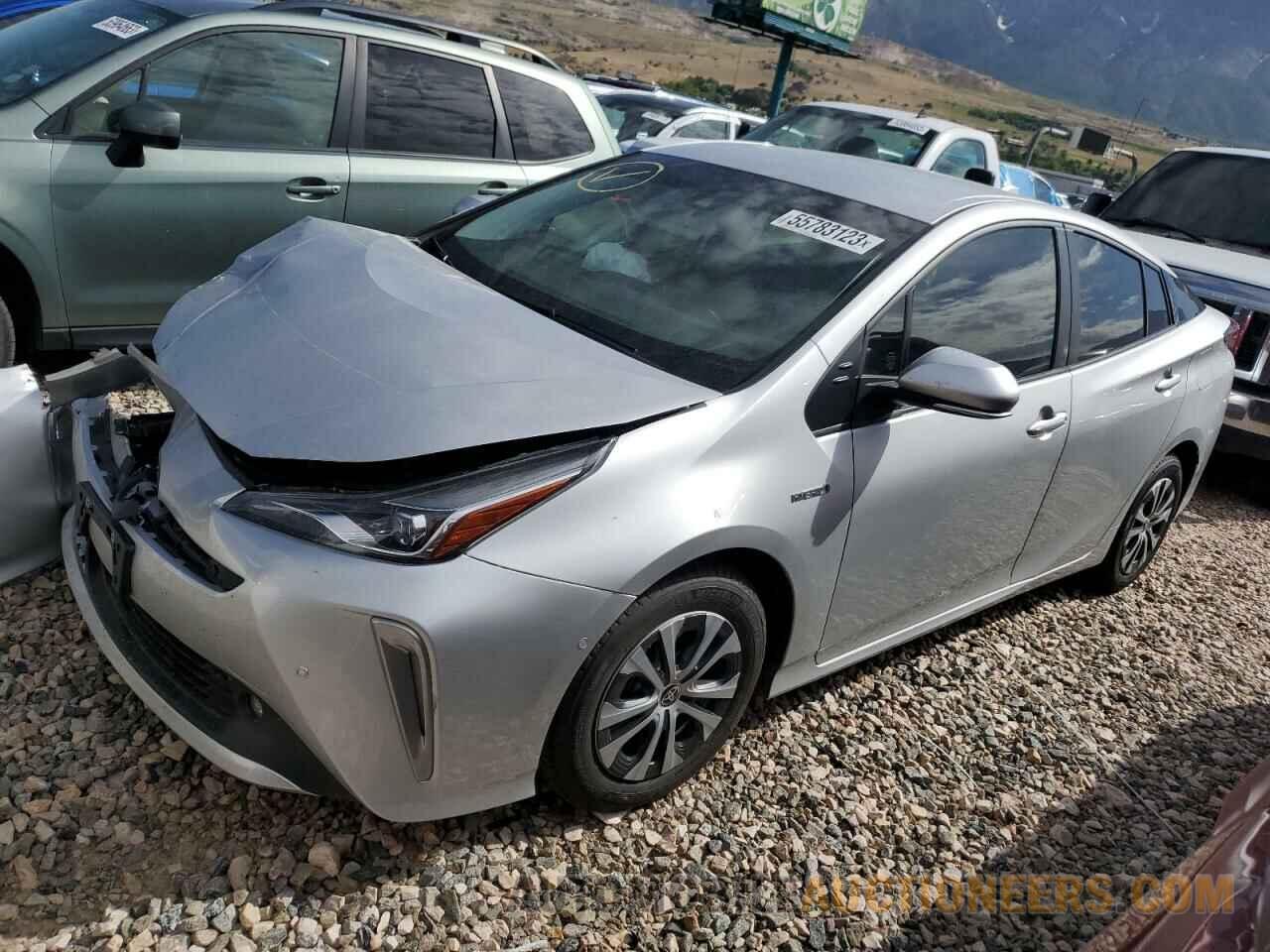 JTDL9MFU8M3026242 TOYOTA PRIUS 2021