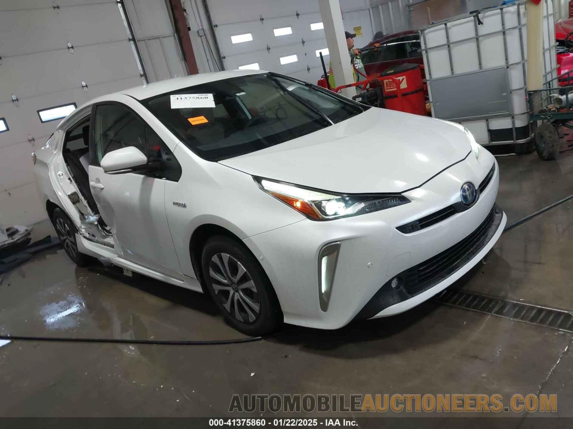 JTDL9MFU9M3025214 TOYOTA PRIUS 2021