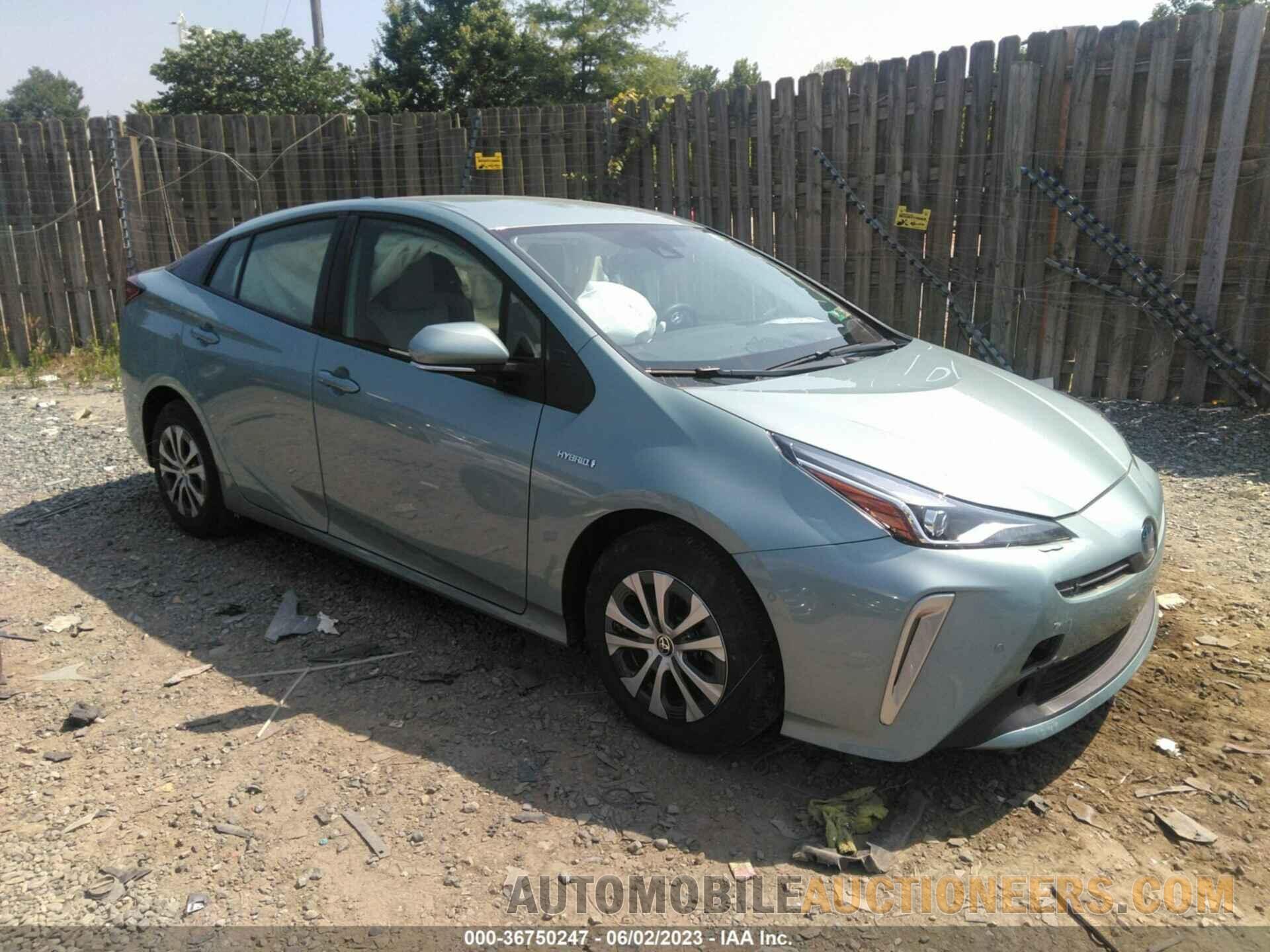 JTDL9MFU9M3028498 TOYOTA PRIUS 2021