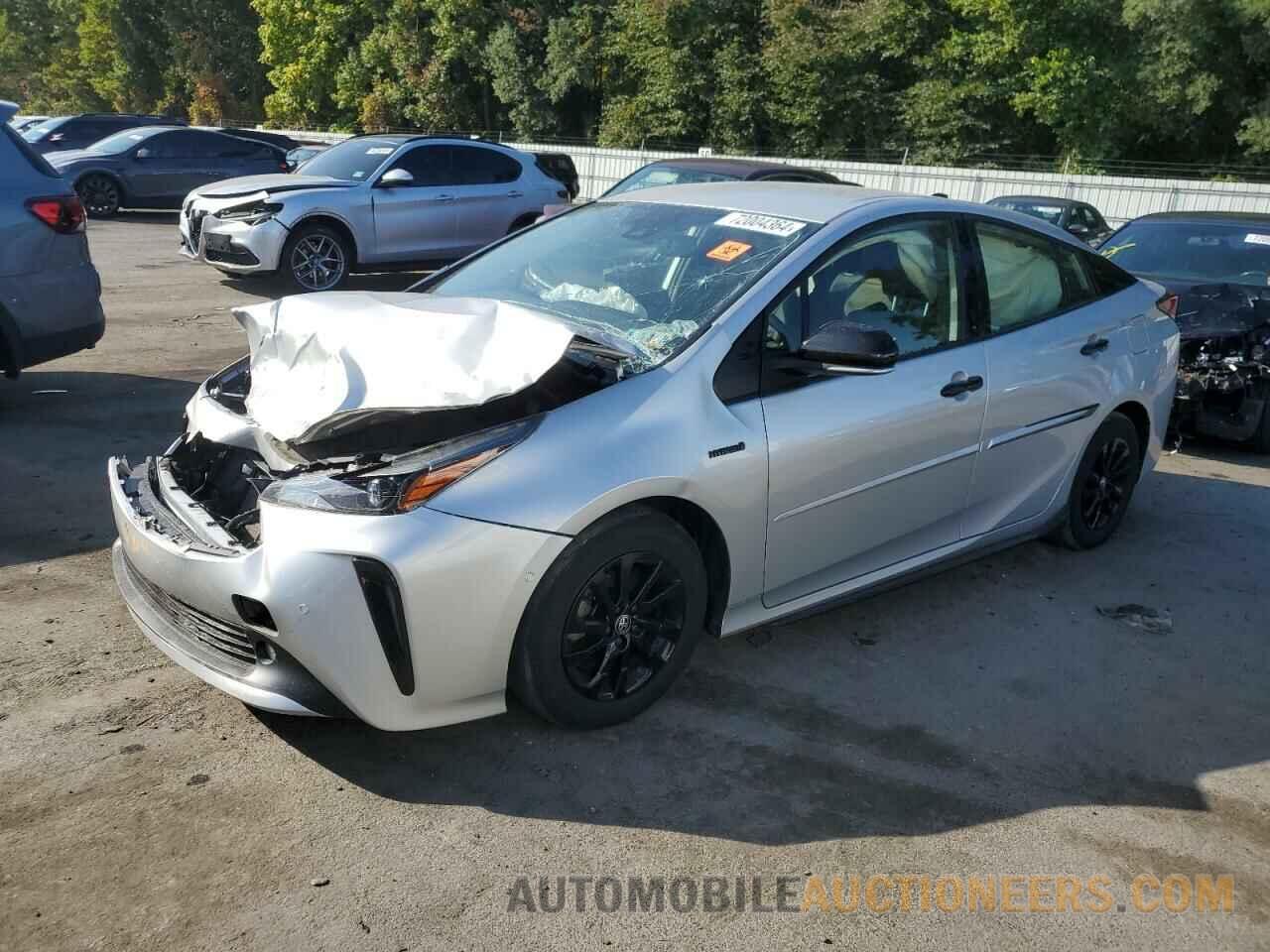 JTDL9MFU9N3033220 TOYOTA PRIUS 2022