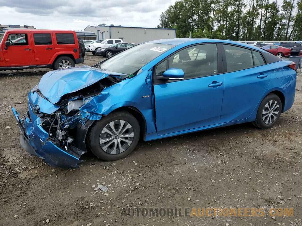 JTDL9MFUXM3024296 TOYOTA PRIUS 2021