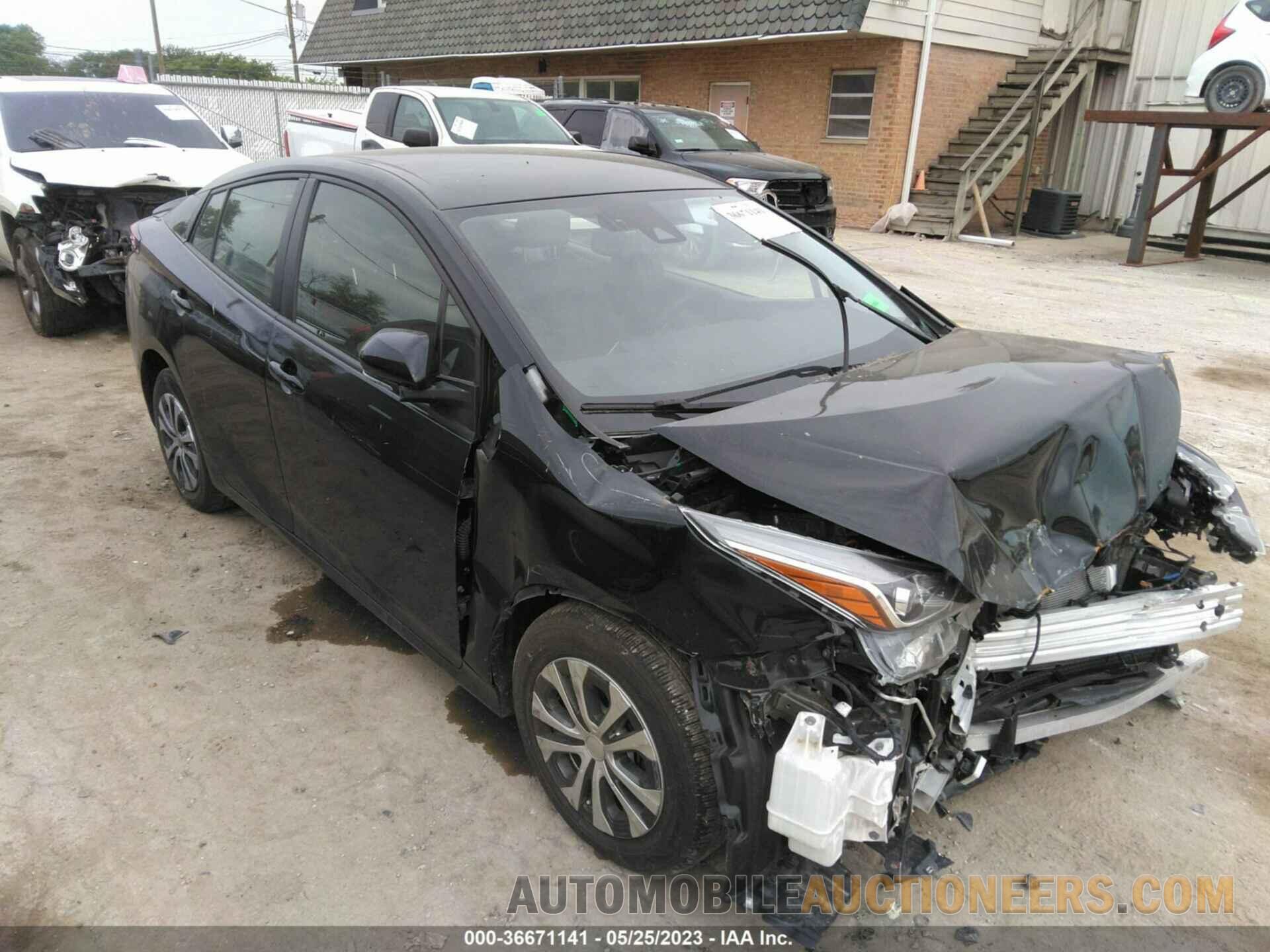 JTDL9MFUXM3025223 TOYOTA PRIUS 2021