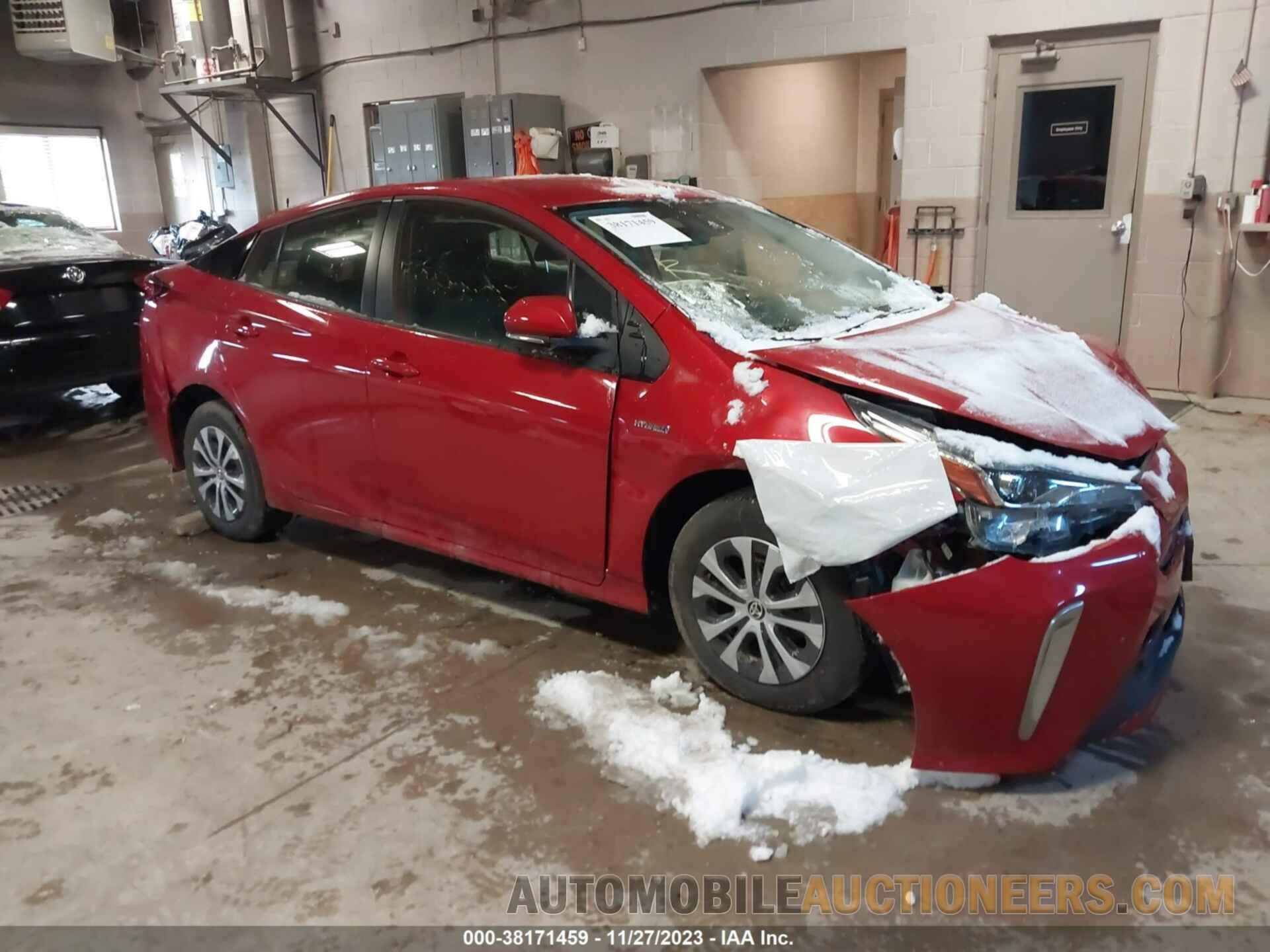 JTDL9MFUXM3025559 TOYOTA PRIUS 2021