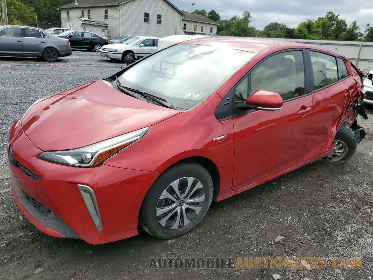 JTDL9MFUXM3026470 TOYOTA PRIUS 2021