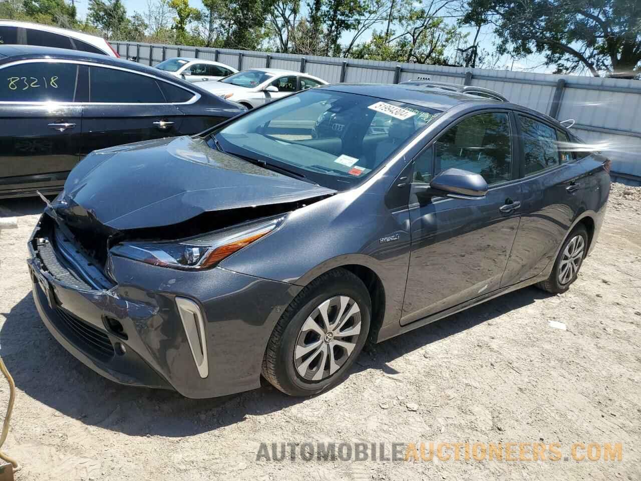 JTDL9MFUXM3028168 TOYOTA PRIUS 2021