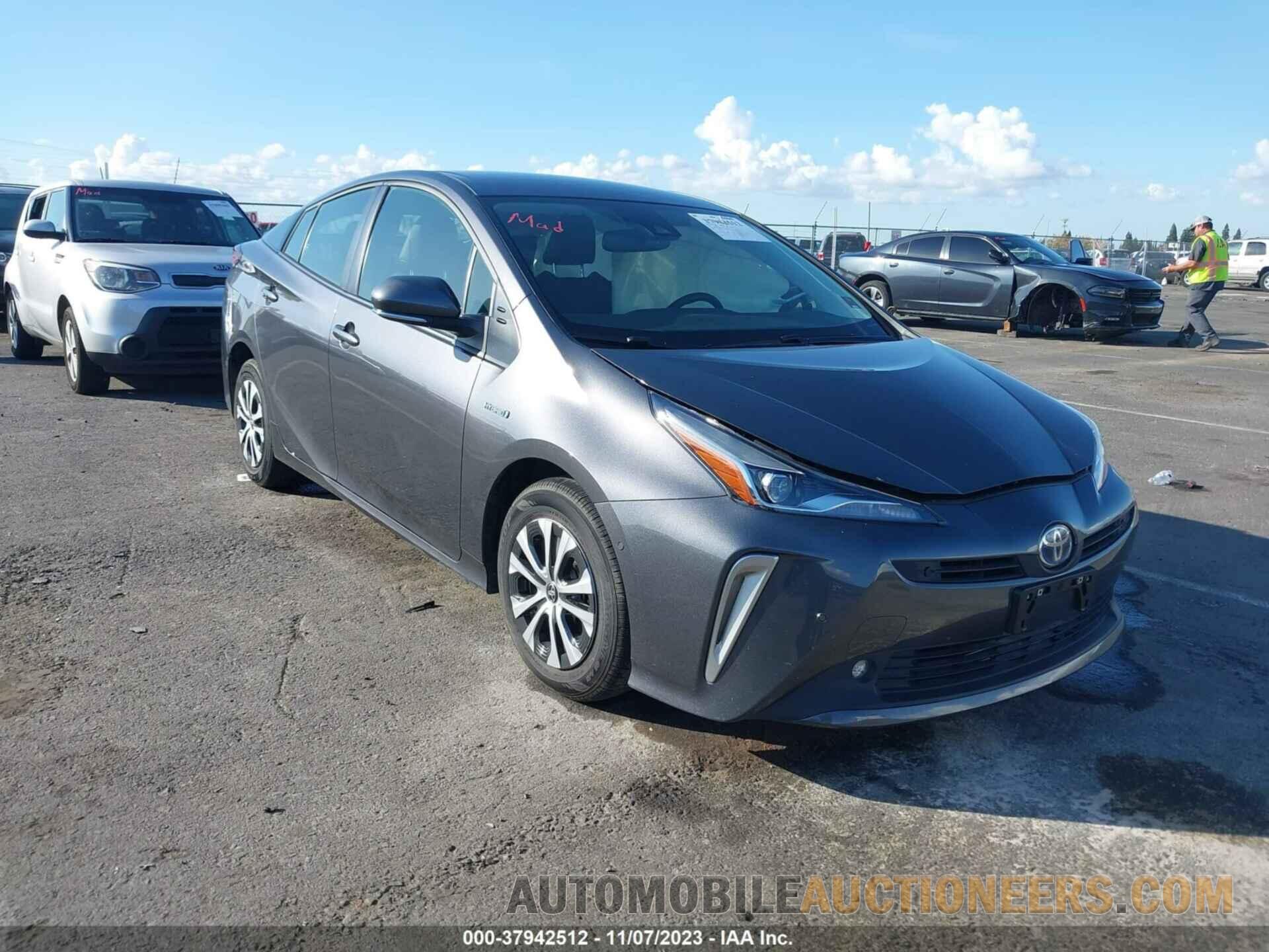 JTDL9MFUXM3029899 TOYOTA PRIUS 2021