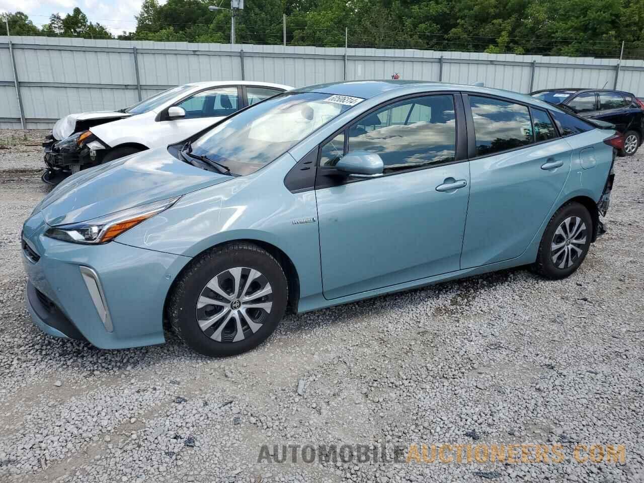 JTDL9MFUXM3031040 TOYOTA PRIUS 2021