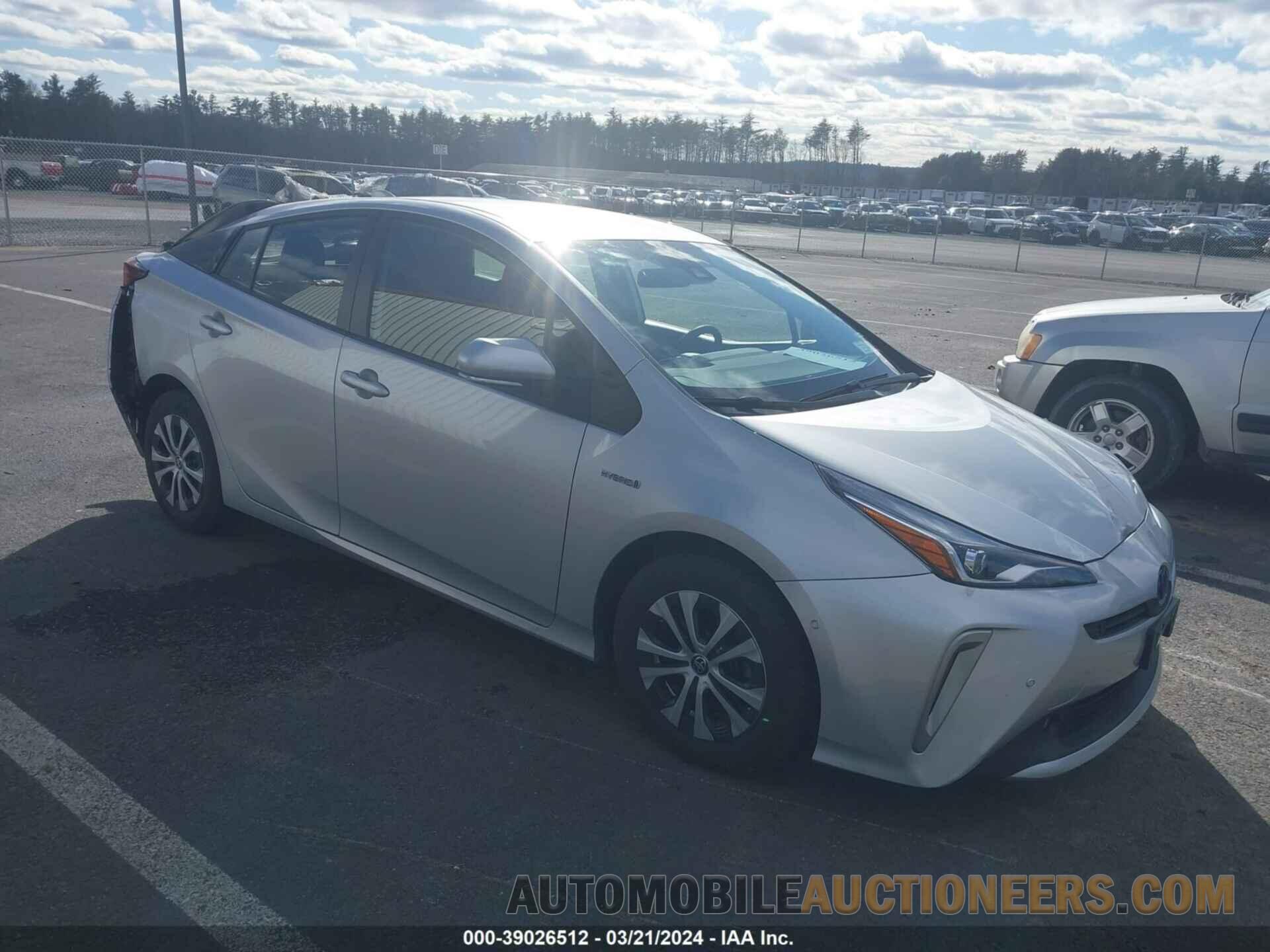 JTDL9MFUXN3037020 TOYOTA PRIUS 2022