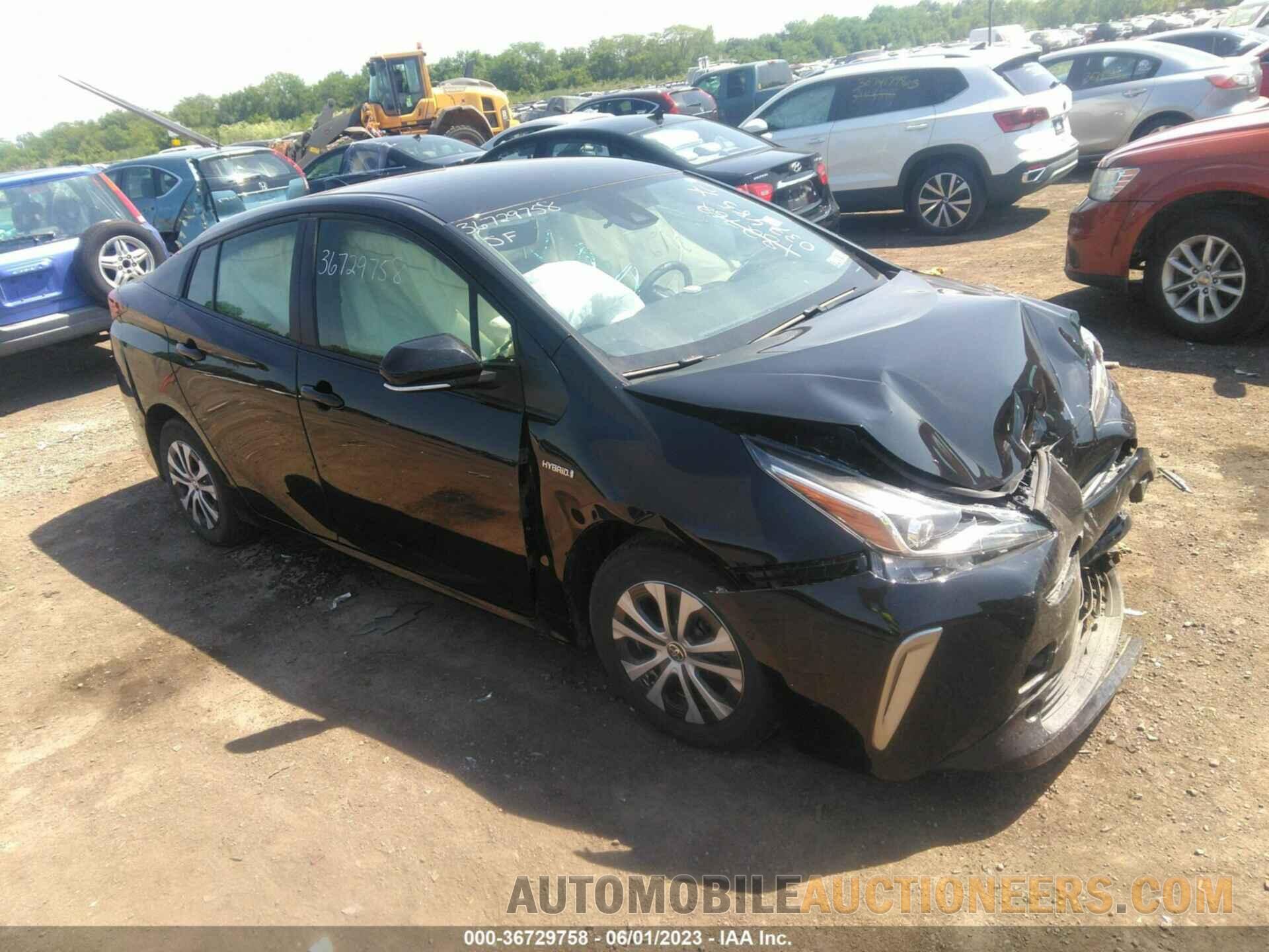 JTDL9MFUXN3037485 TOYOTA PRIUS 2022