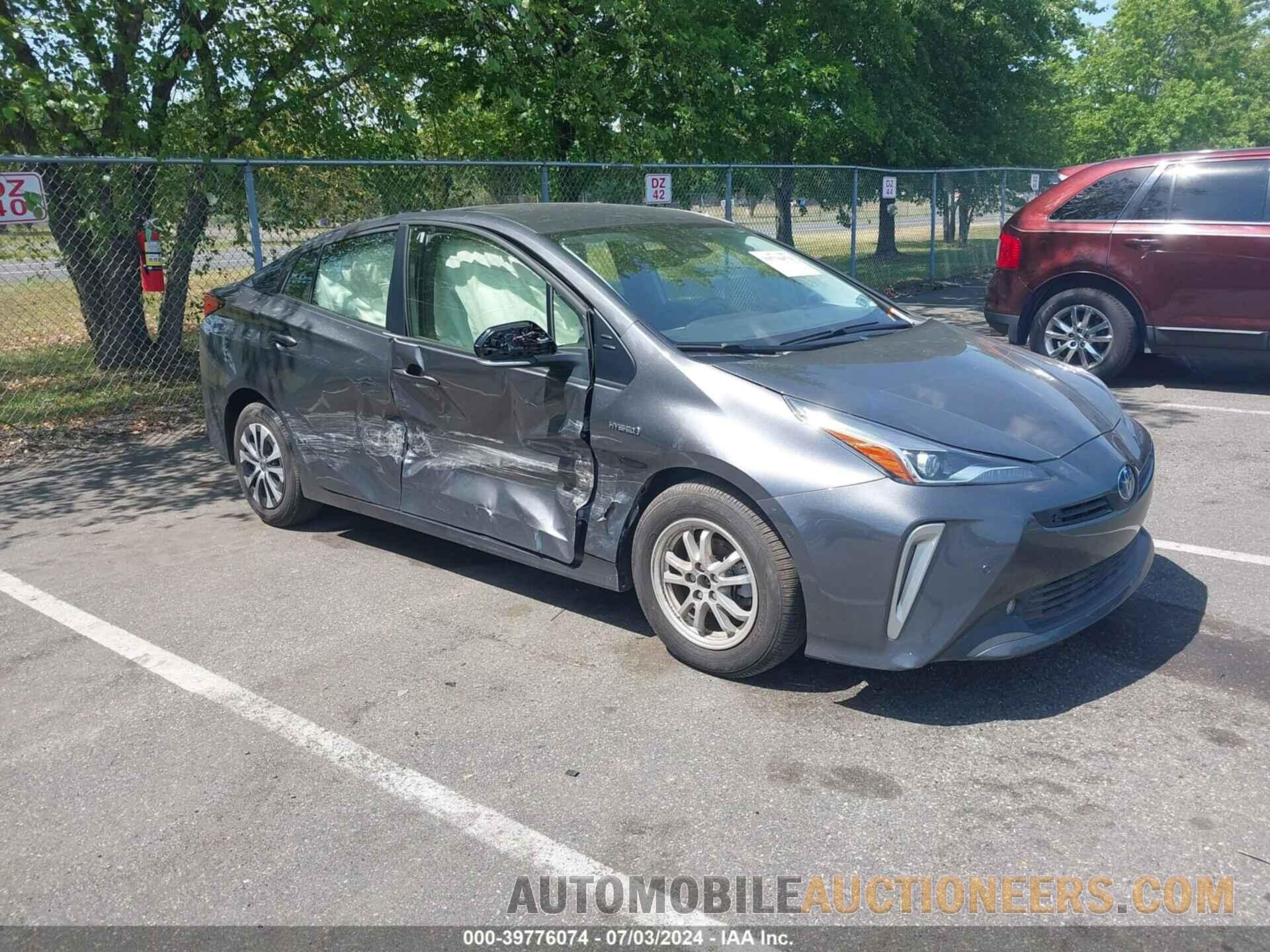 JTDL9MFUXN3039527 TOYOTA PRIUS 2022