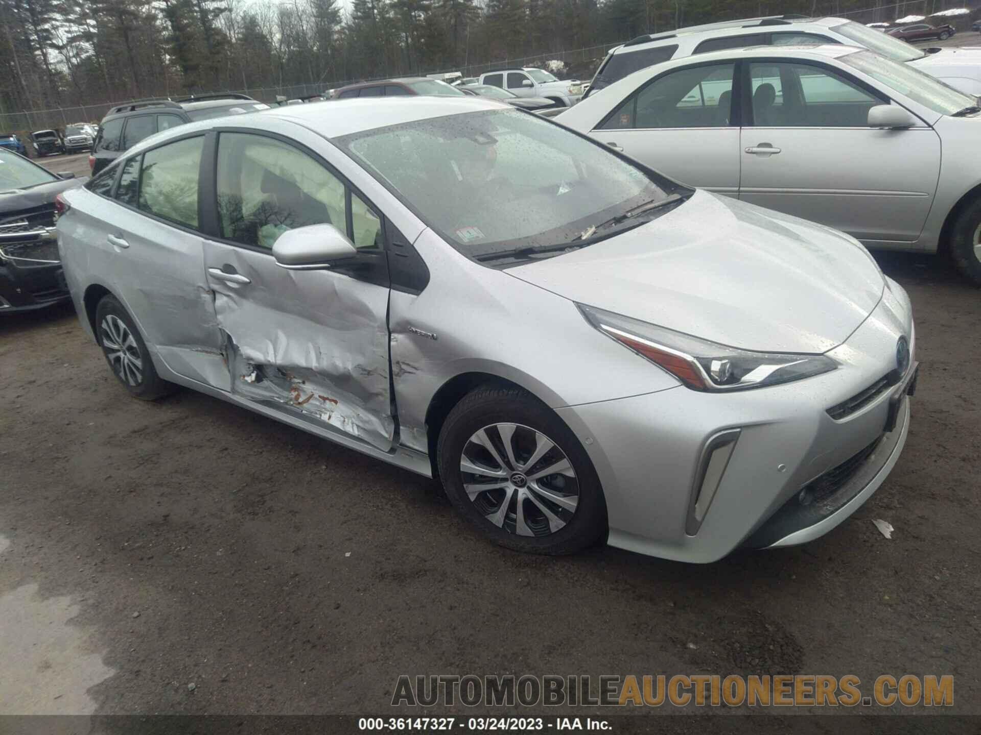 JTDL9MFUXN3040922 TOYOTA PRIUS 2022