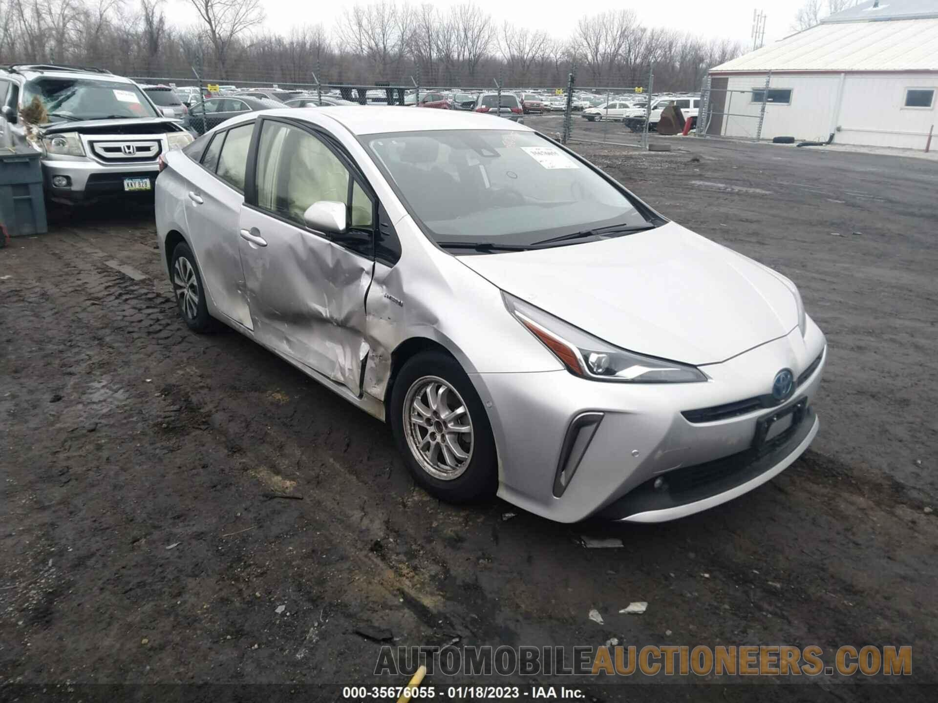 JTDL9RFU0K3002480 TOYOTA PRIUS 2019