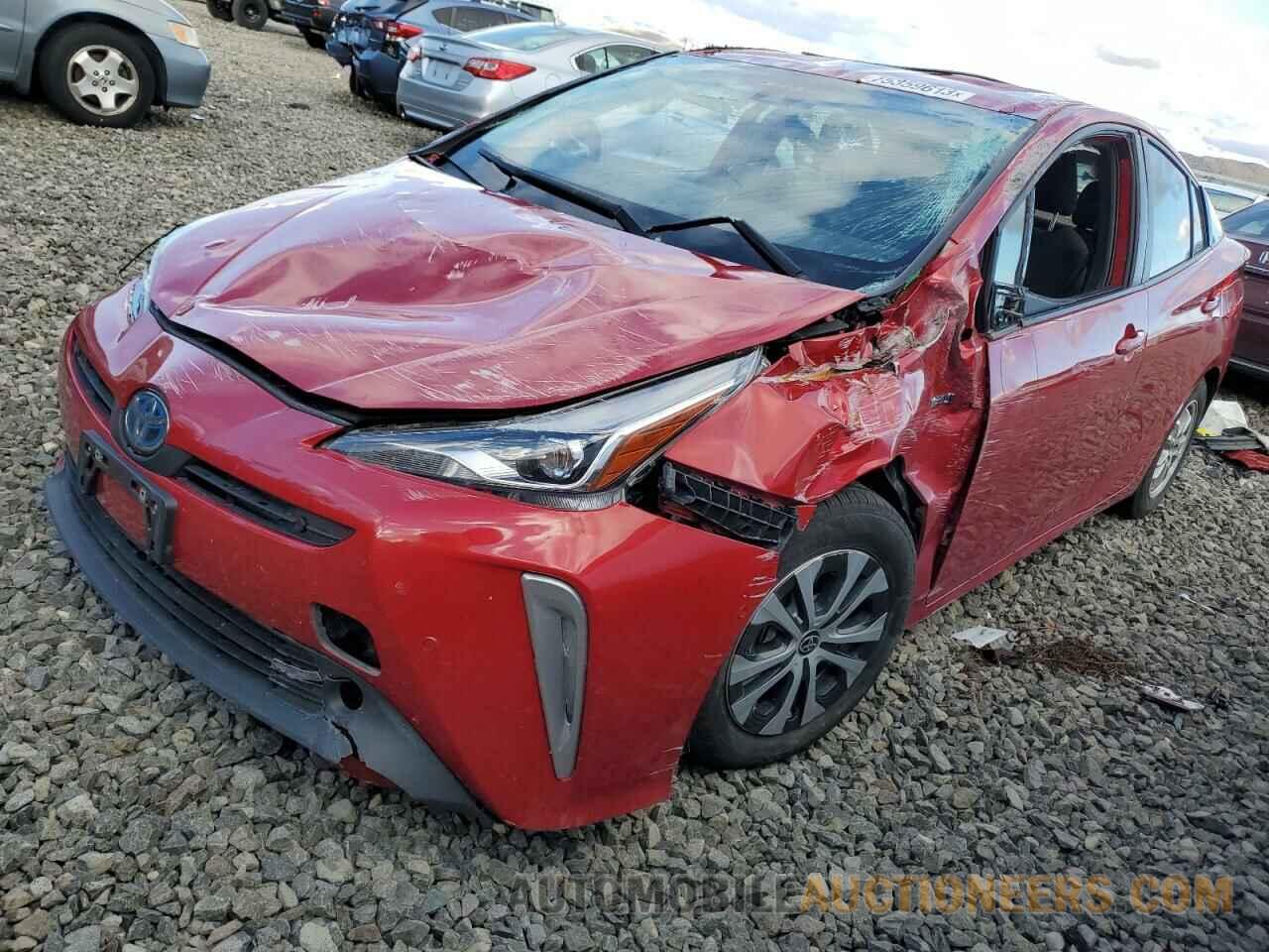 JTDL9RFU0L3014100 TOYOTA PRIUS 2020