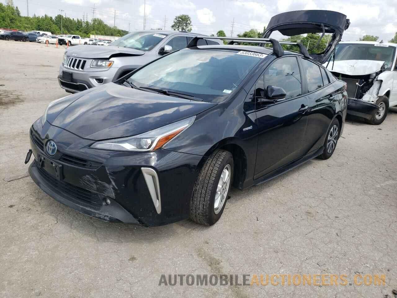 JTDL9RFU0L3015487 TOYOTA PRIUS 2020