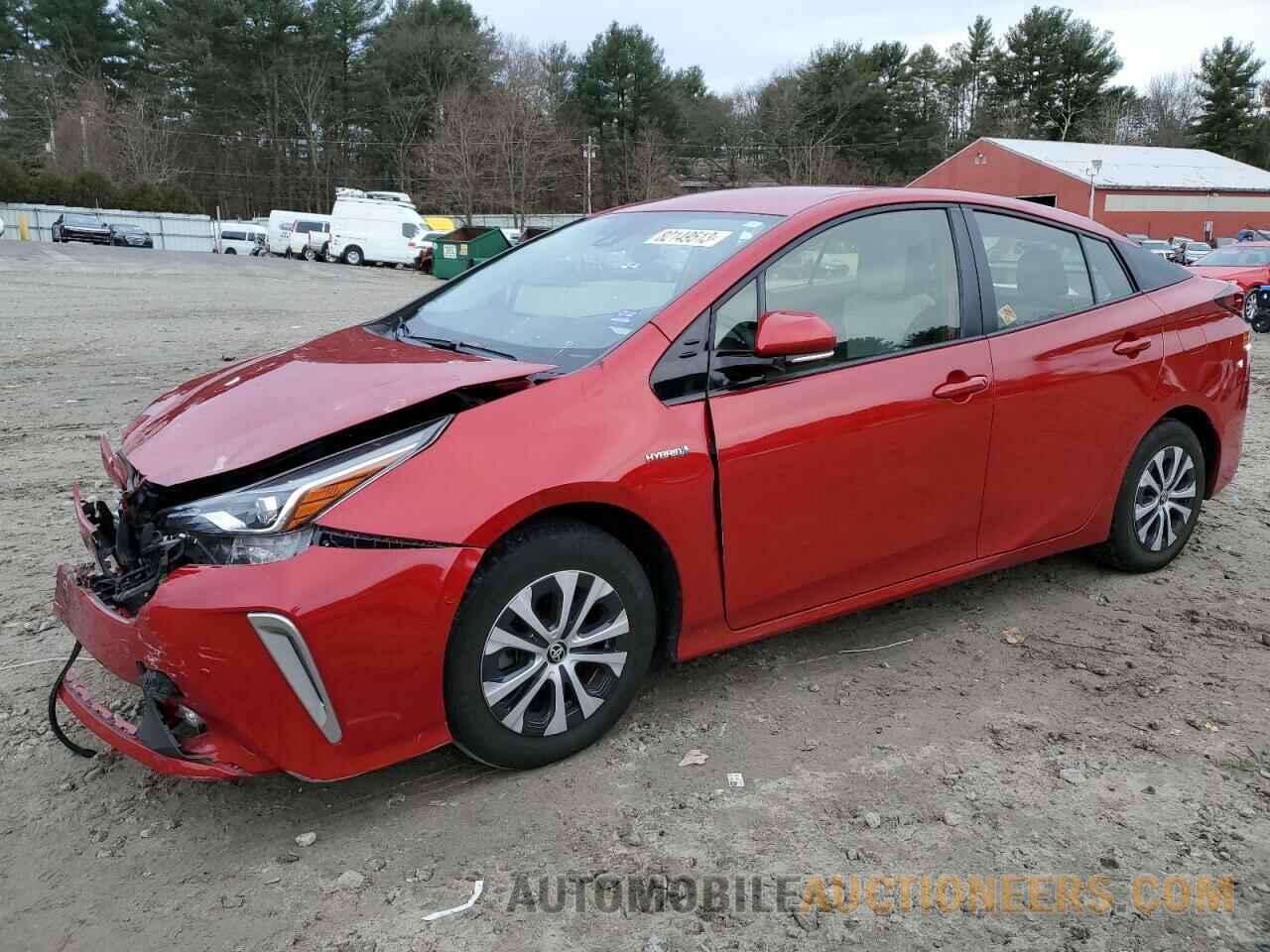 JTDL9RFU0L3016381 TOYOTA PRIUS 2020