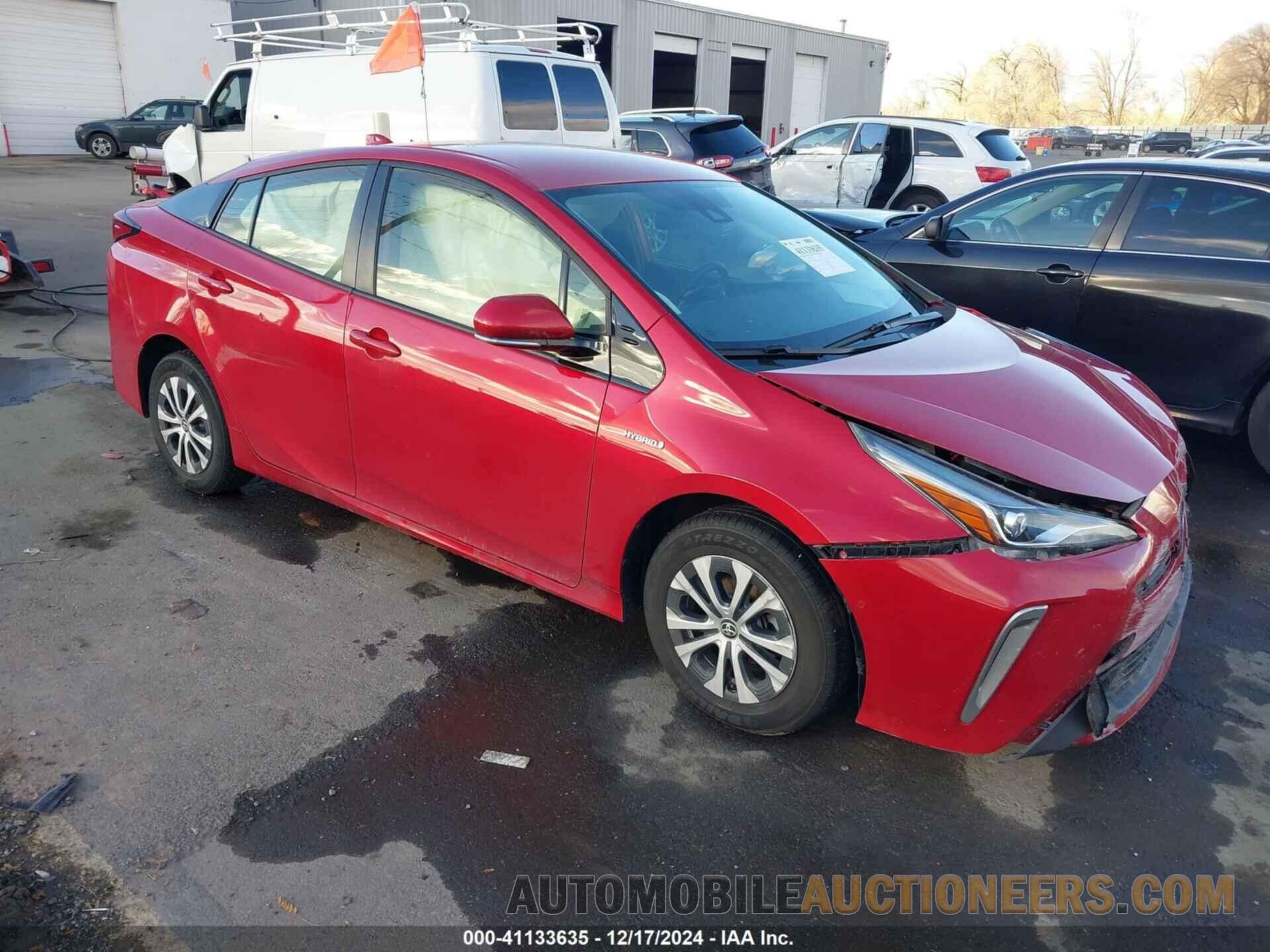 JTDL9RFU0L3022049 TOYOTA PRIUS 2020