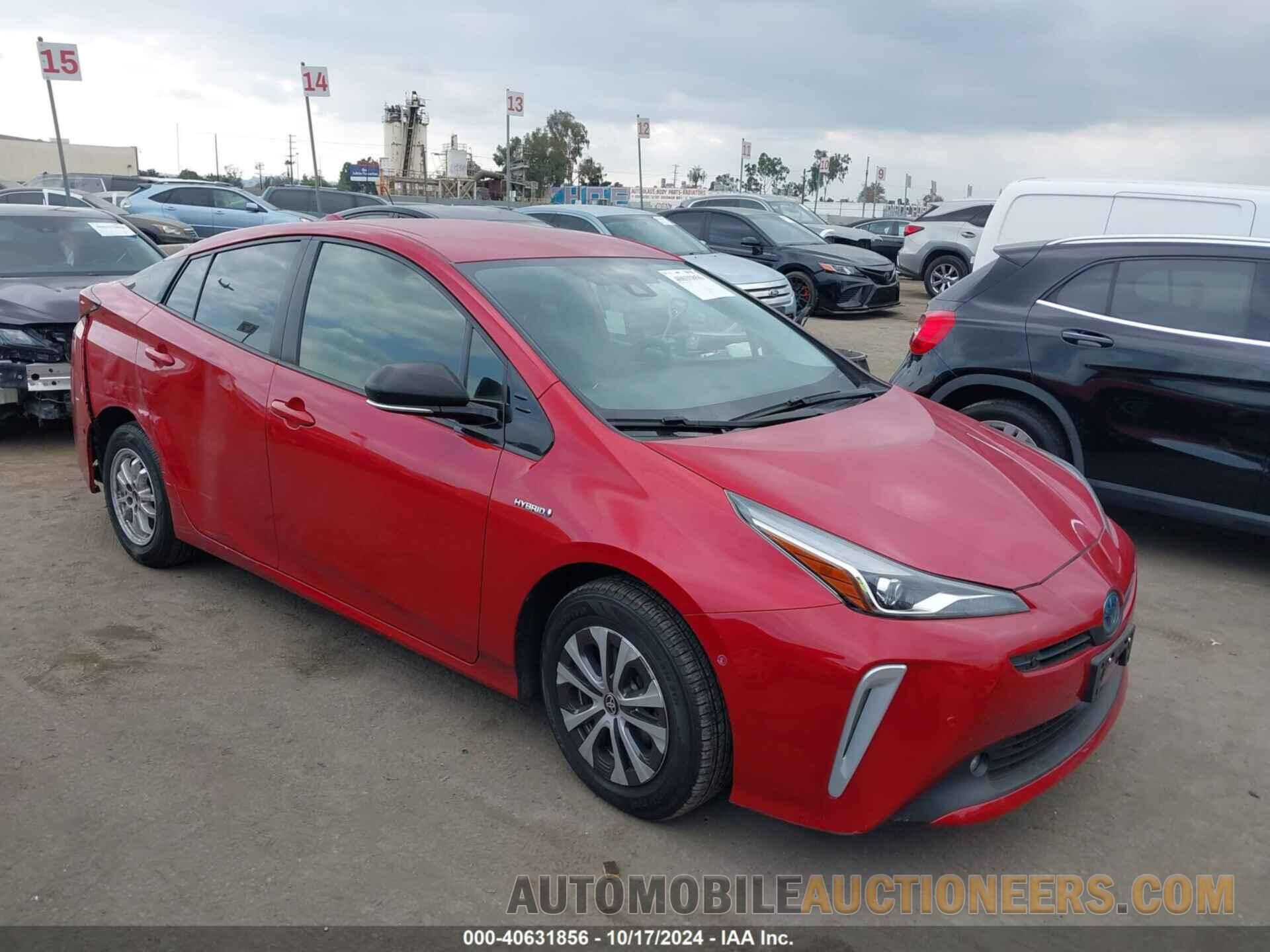 JTDL9RFU1K3001273 TOYOTA PRIUS 2019