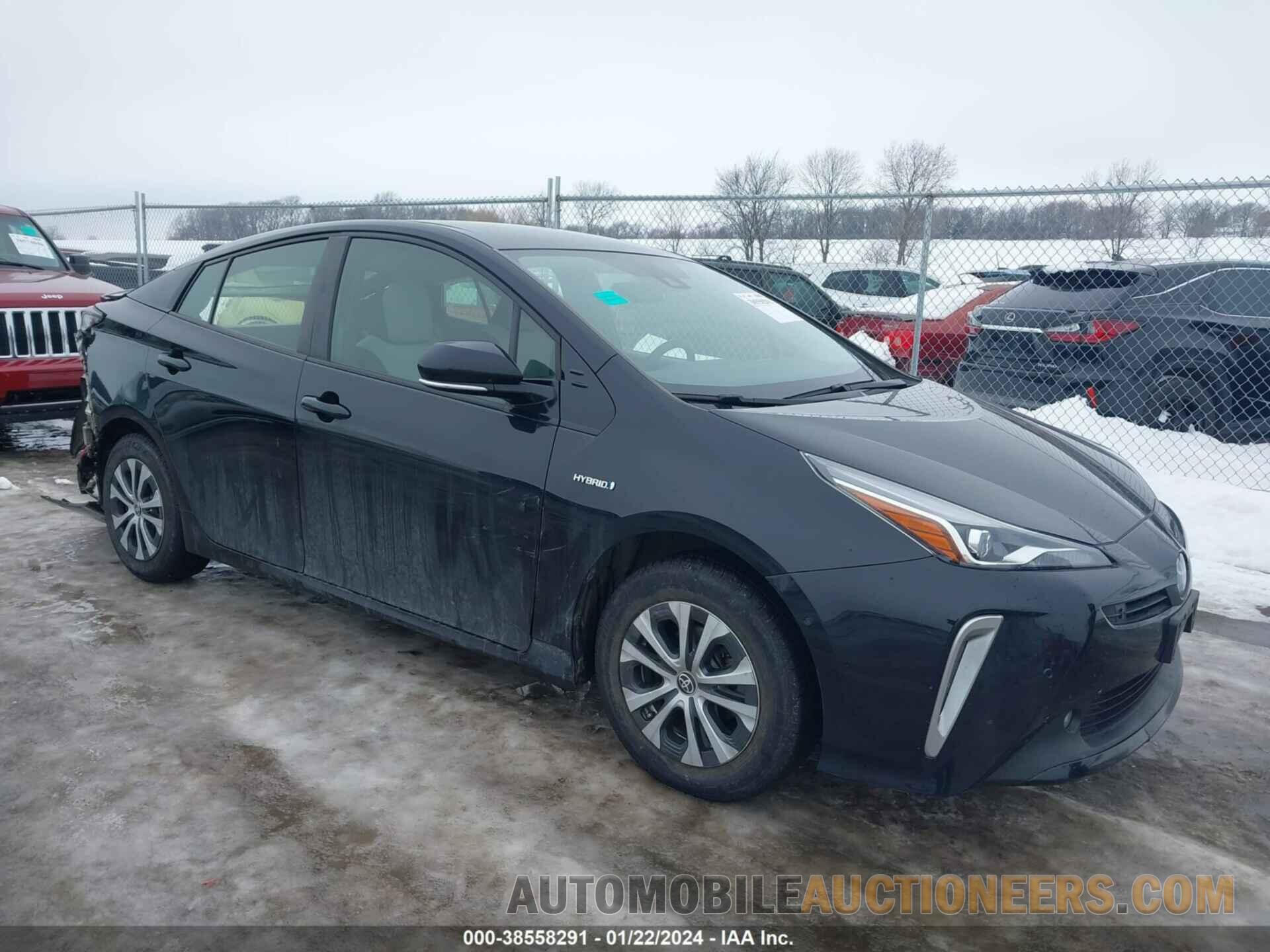 JTDL9RFU1K3008448 TOYOTA PRIUS 2019