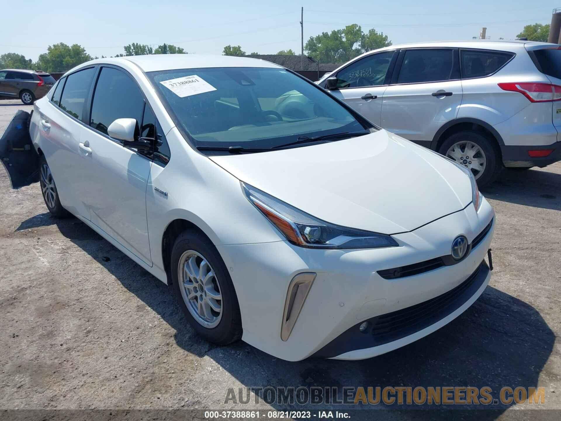 JTDL9RFU1K3009891 TOYOTA PRIUS 2019