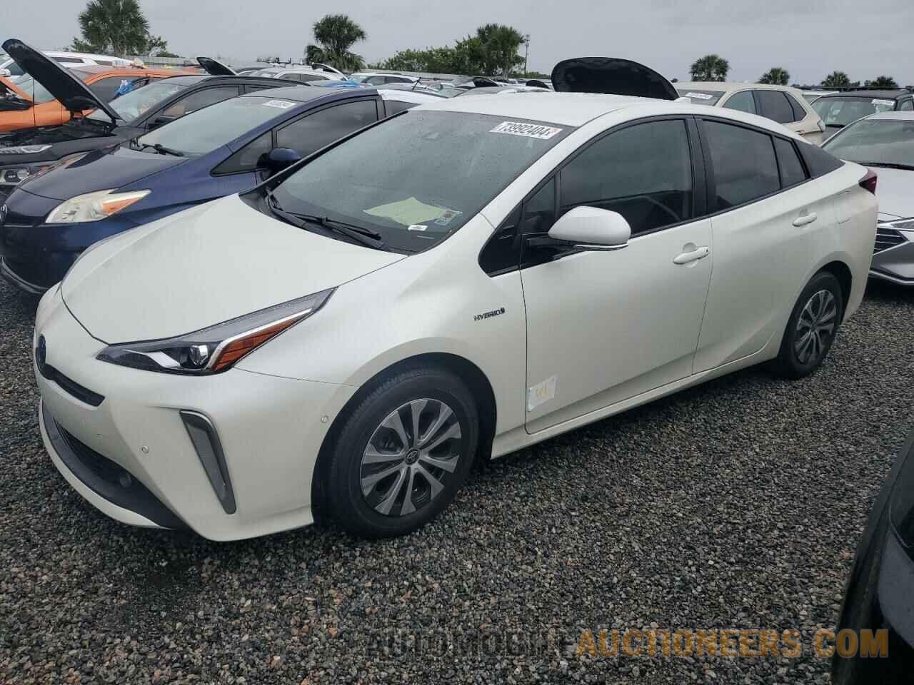 JTDL9RFU1L3022335 TOYOTA PRIUS 2020