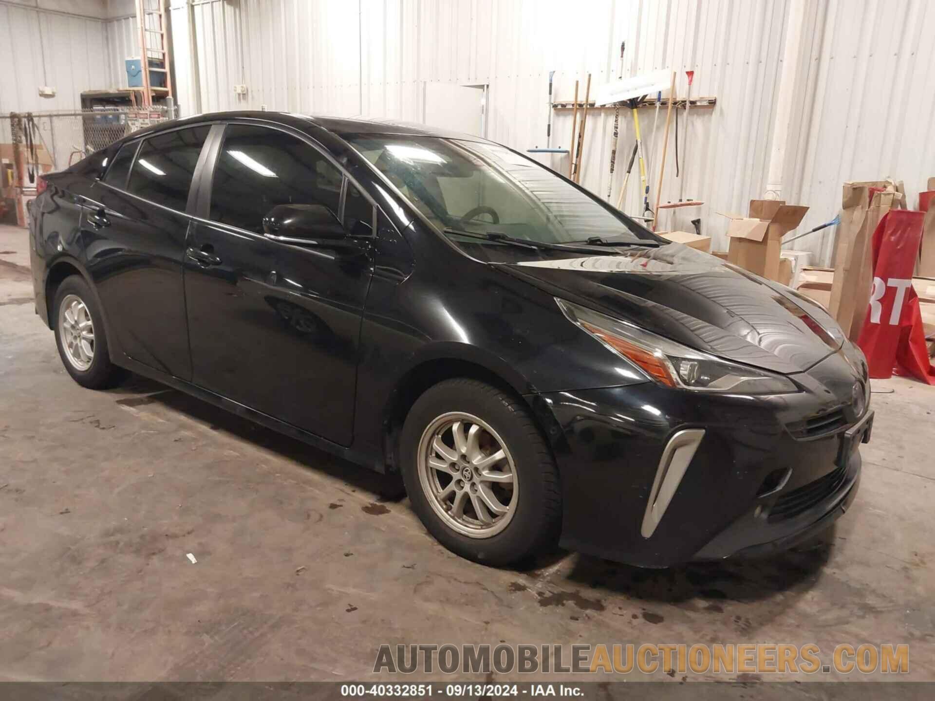 JTDL9RFU2K3002304 TOYOTA PRIUS 2019