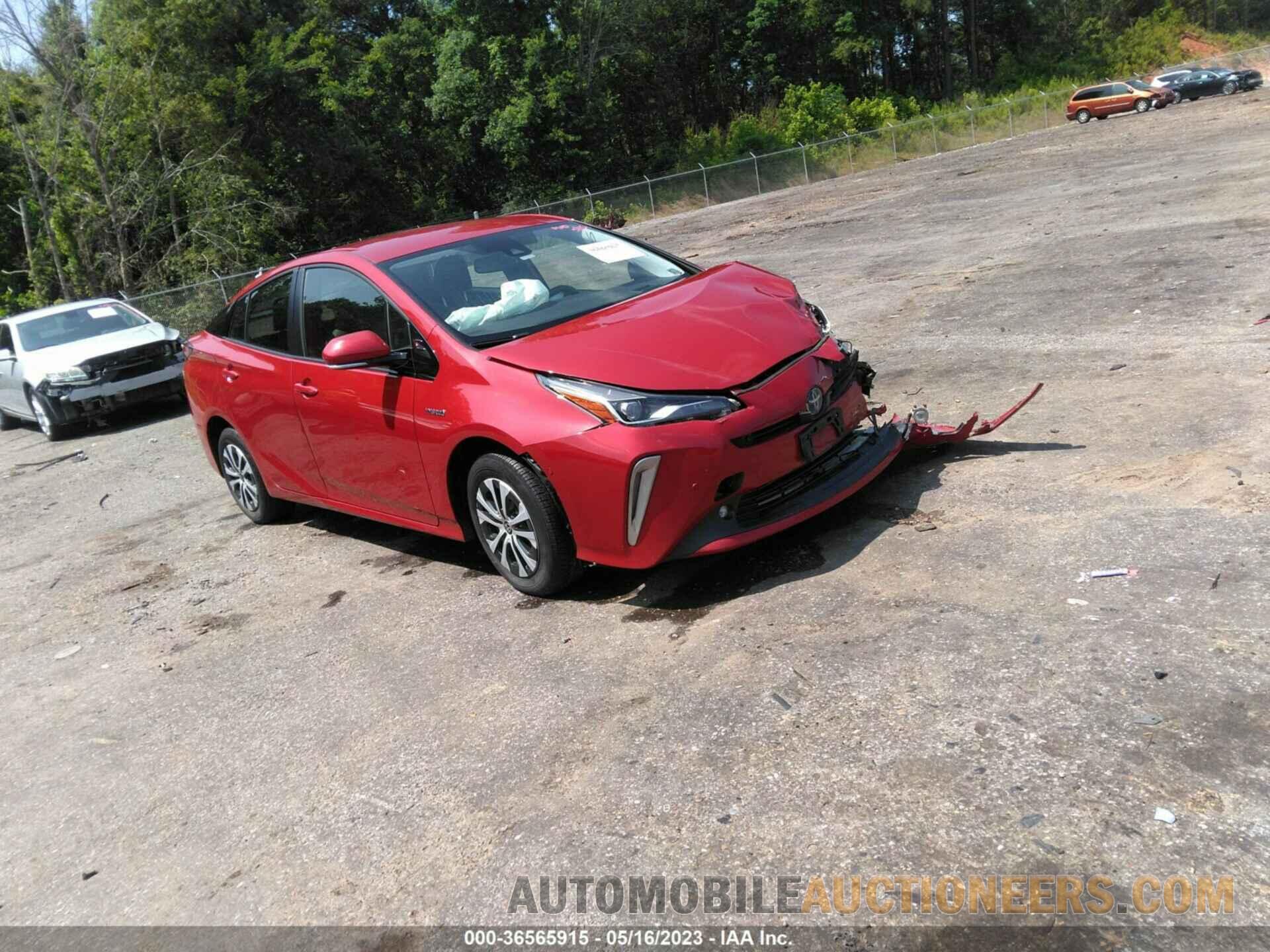 JTDL9RFU2K3008930 TOYOTA PRIUS 2019