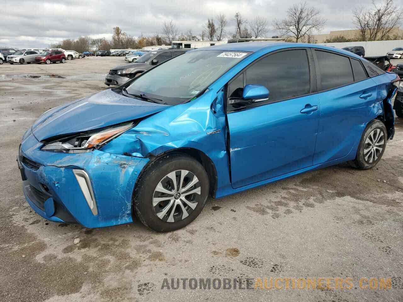 JTDL9RFU2K3012279 TOYOTA PRIUS 2019