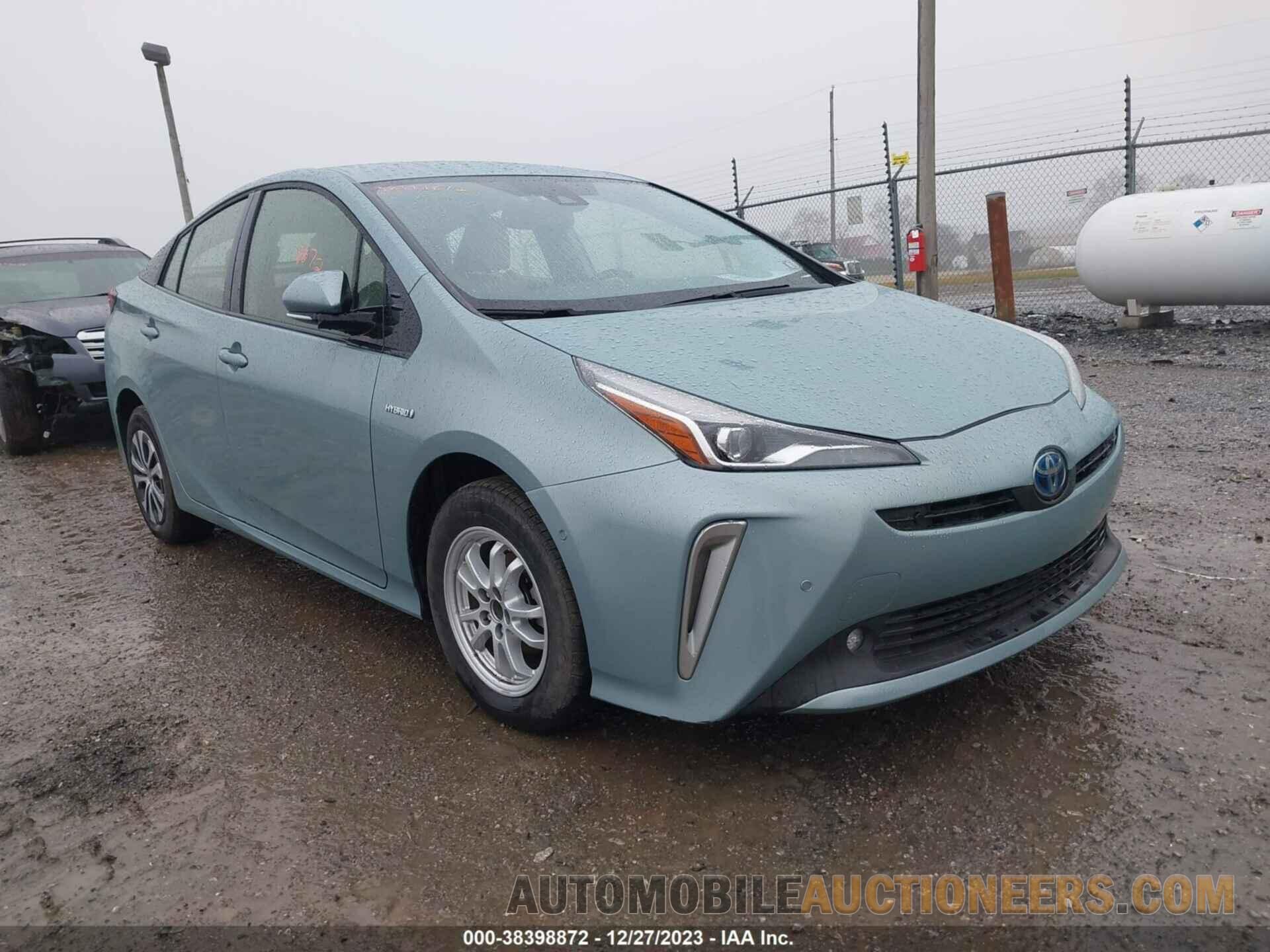 JTDL9RFU2L3013305 TOYOTA PRIUS 2020