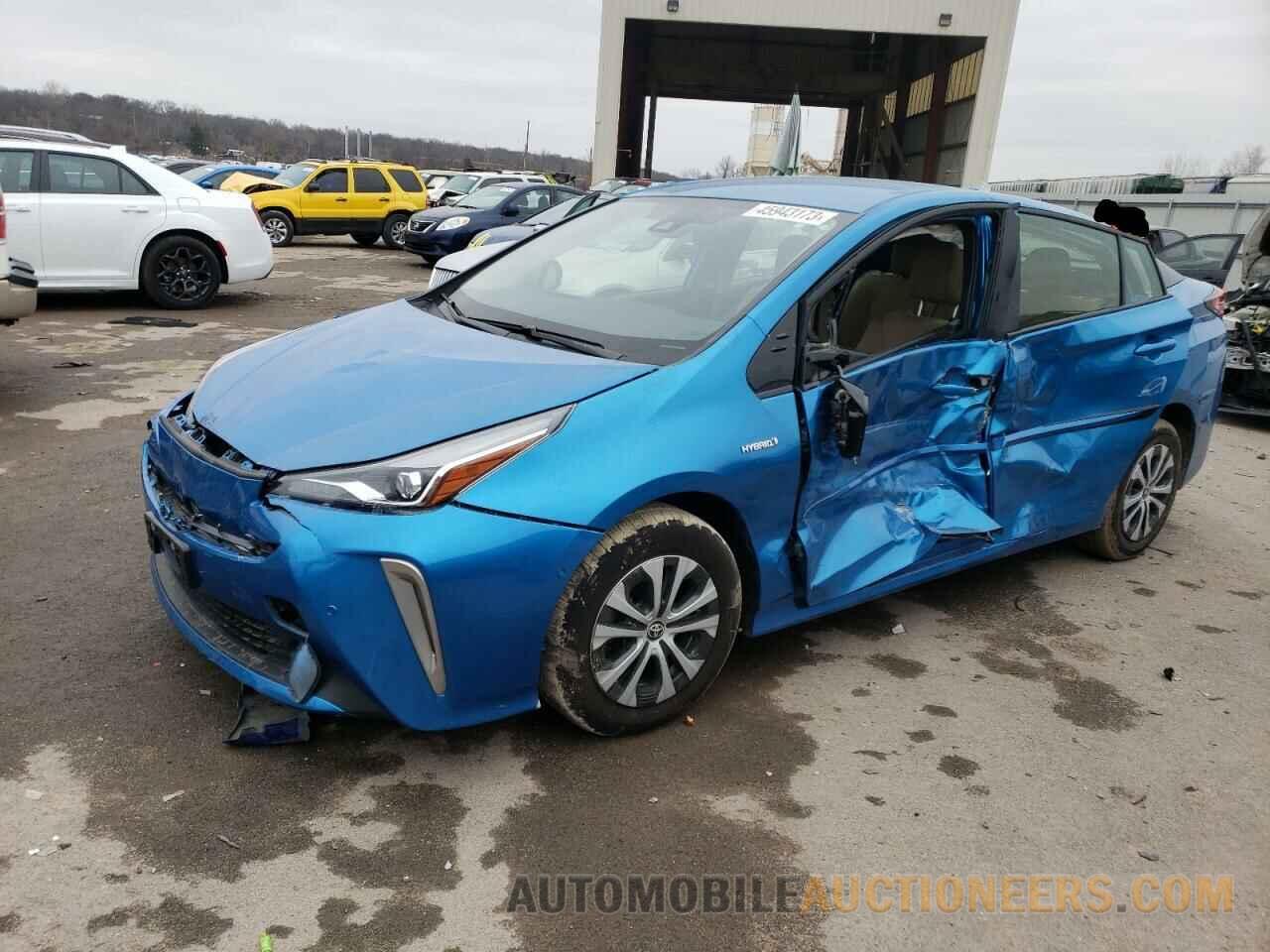 JTDL9RFU2L3013482 TOYOTA PRIUS 2020