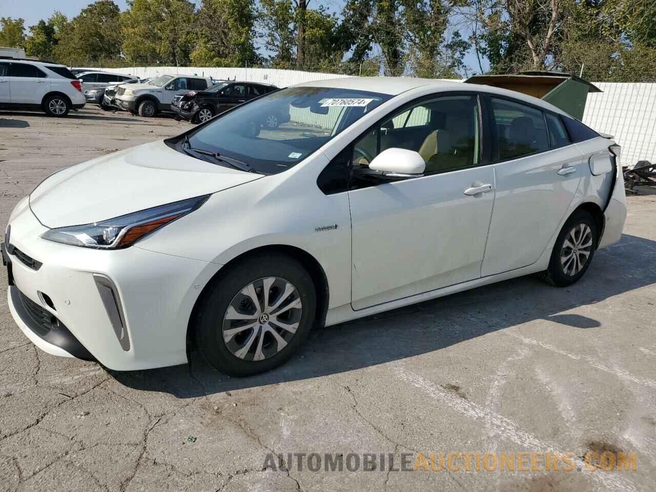 JTDL9RFU2L3017385 TOYOTA PRIUS 2020