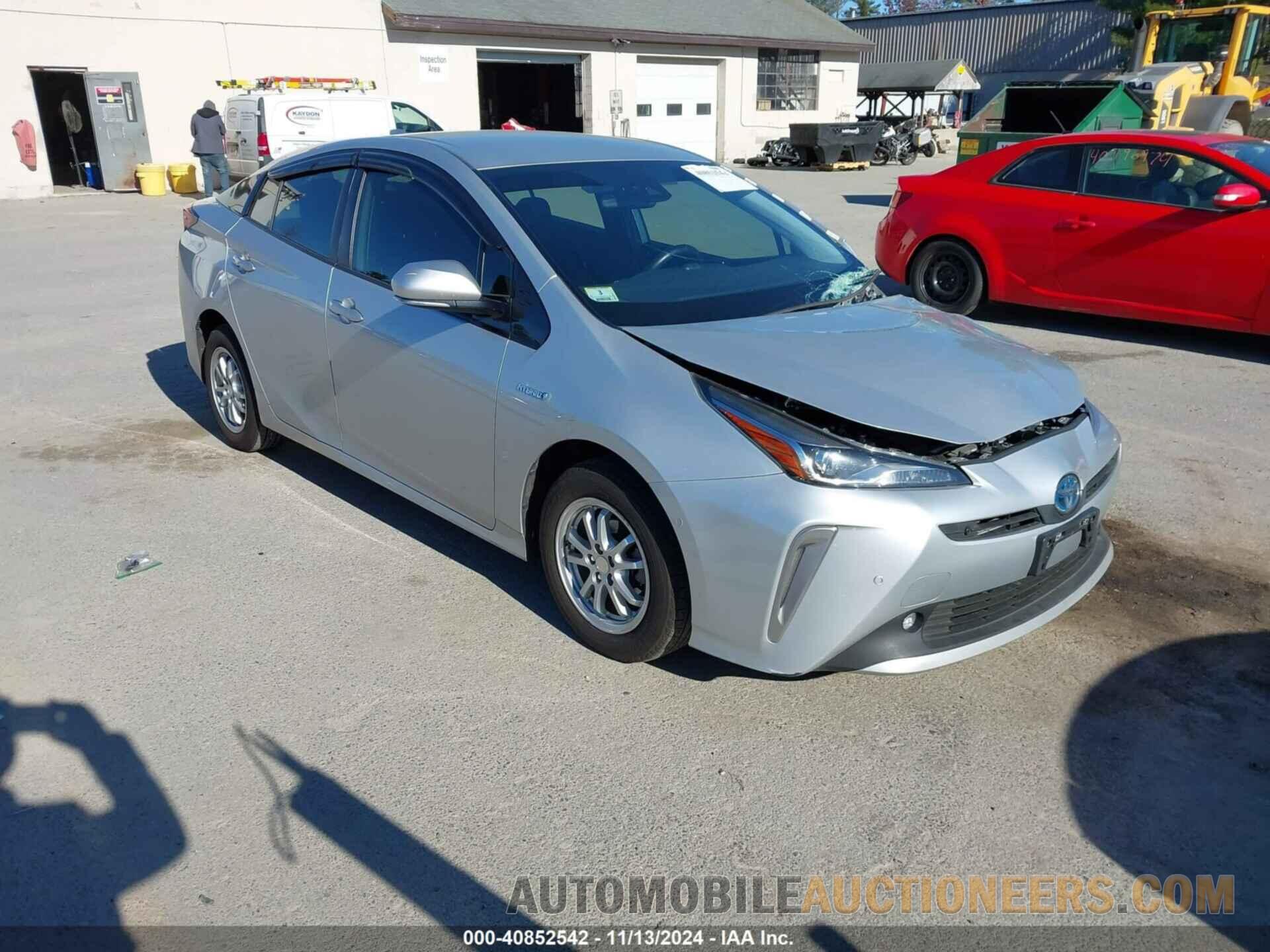 JTDL9RFU2L3017810 TOYOTA PRIUS 2020