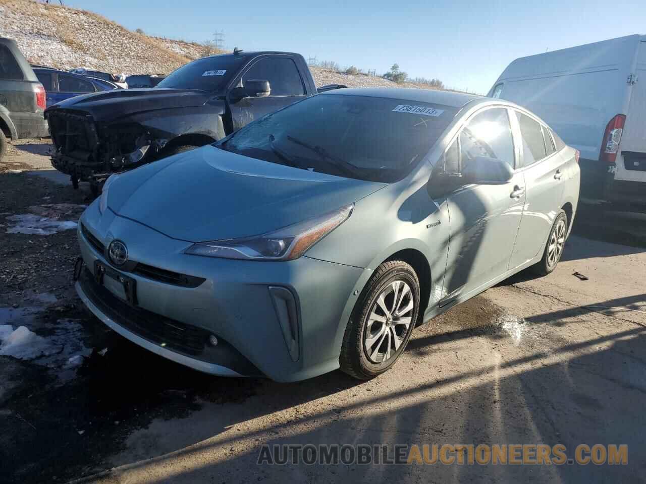 JTDL9RFU2L3019301 TOYOTA PRIUS 2020