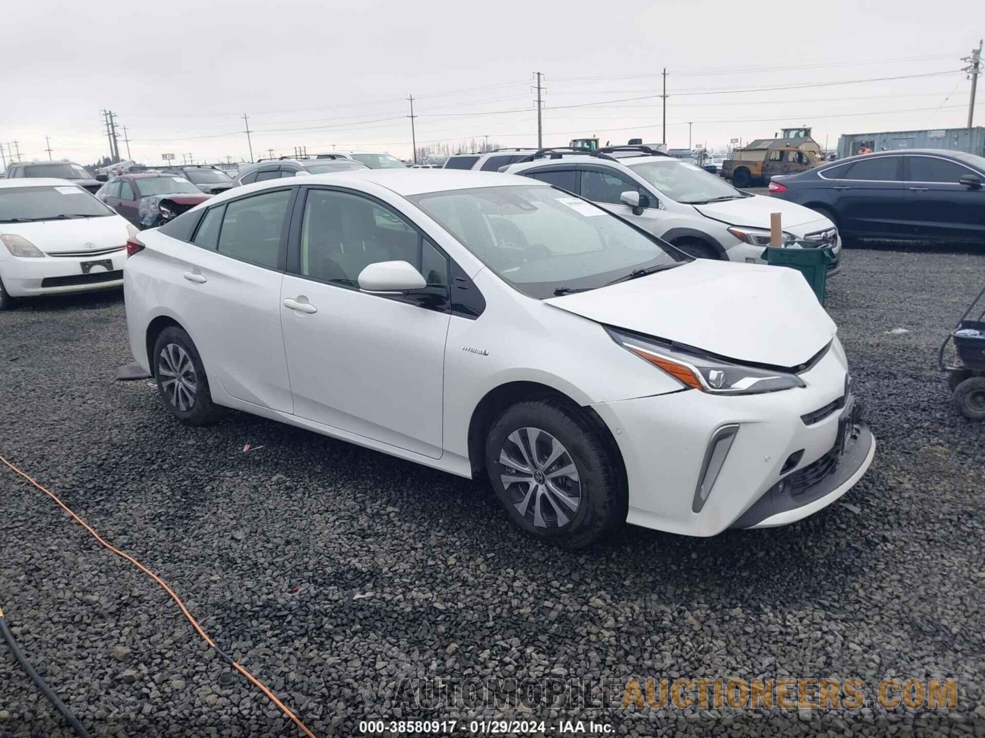 JTDL9RFU2L3020237 TOYOTA PRIUS 2020