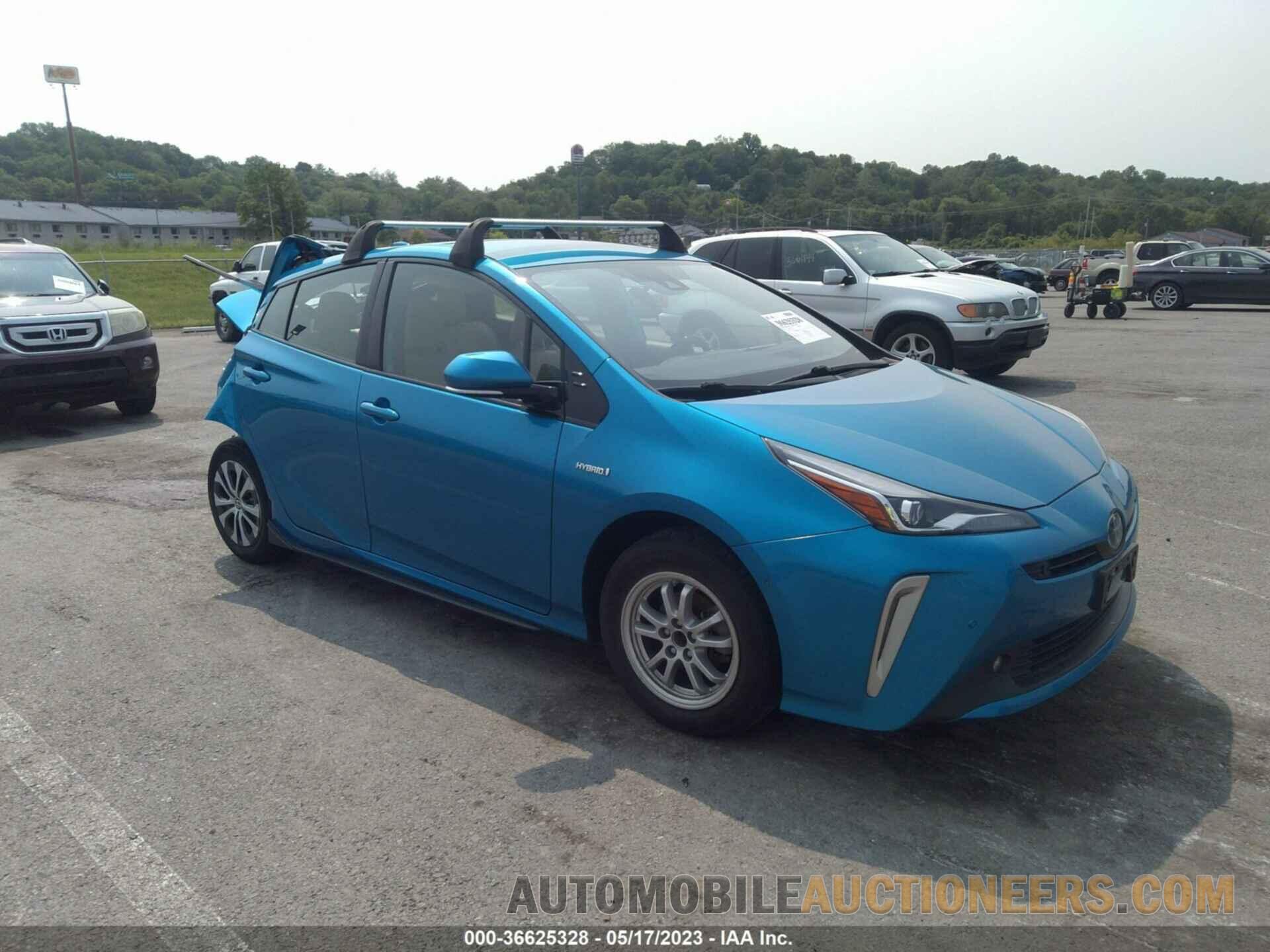 JTDL9RFU2L3022201 TOYOTA PRIUS 2020