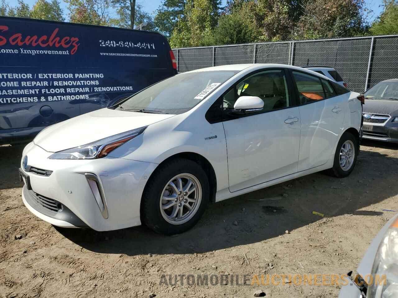 JTDL9RFU3K3002974 TOYOTA PRIUS 2019