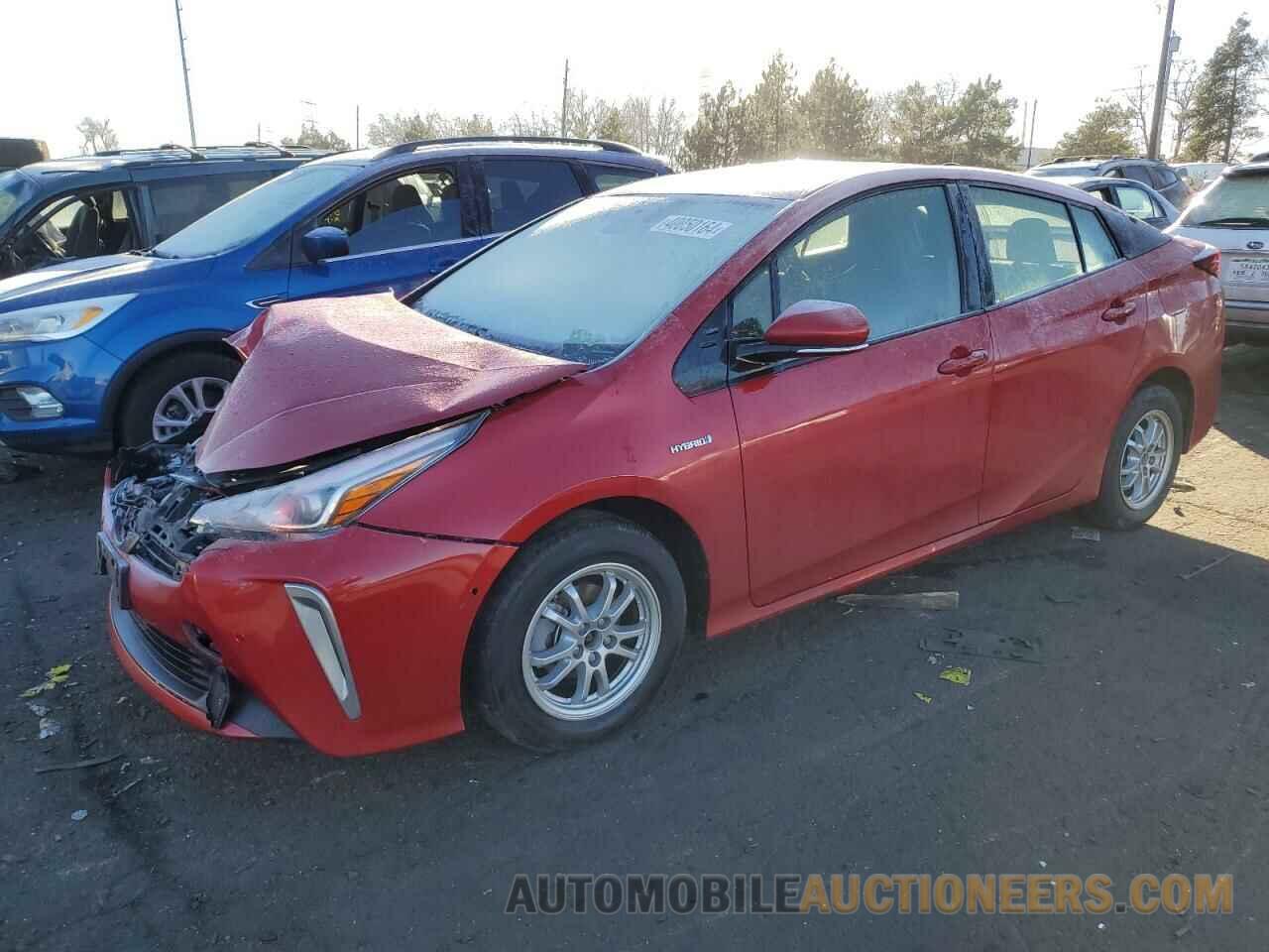 JTDL9RFU3L3014186 TOYOTA PRIUS 2020